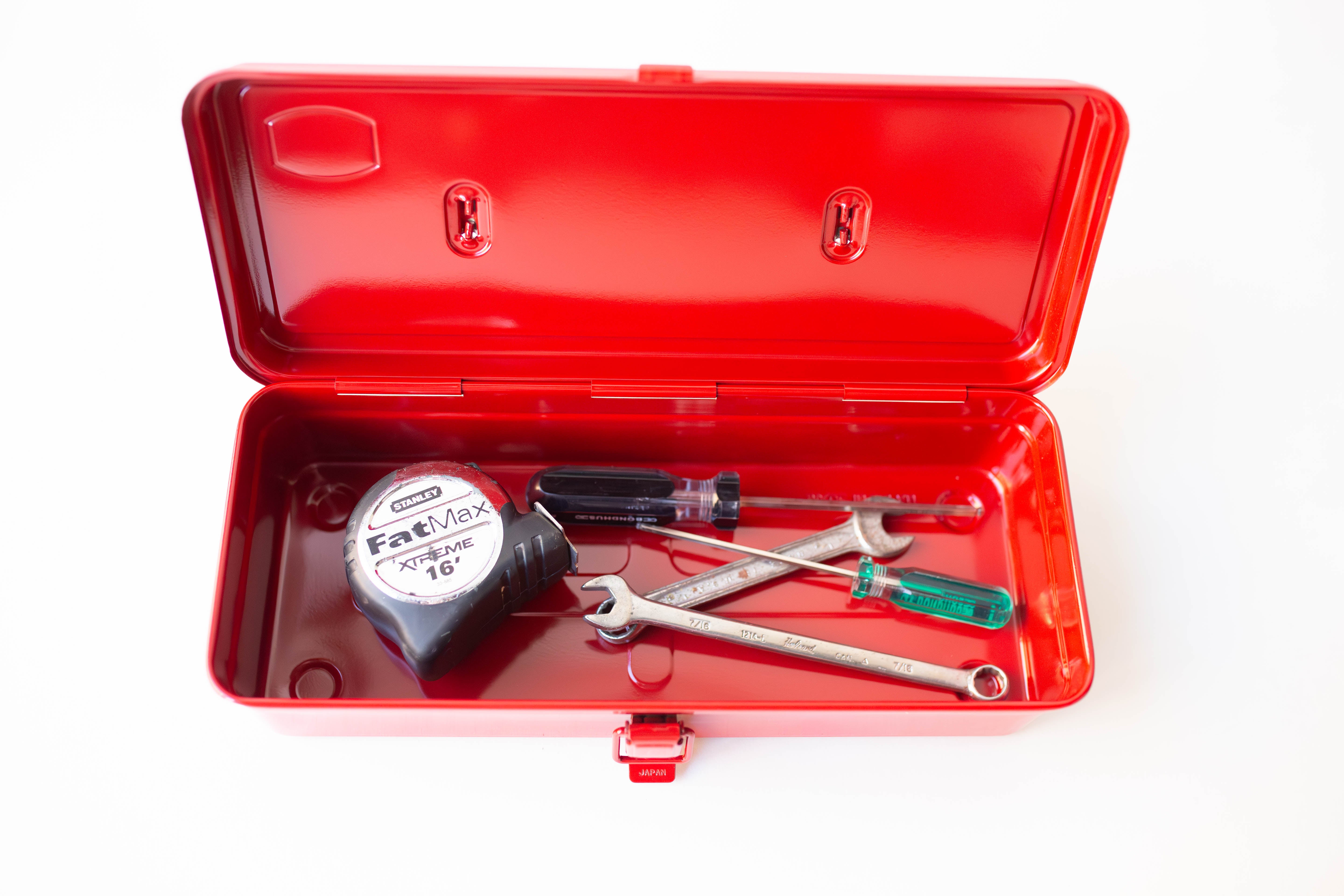 Toyo Steel T-320 Toolbox - Red