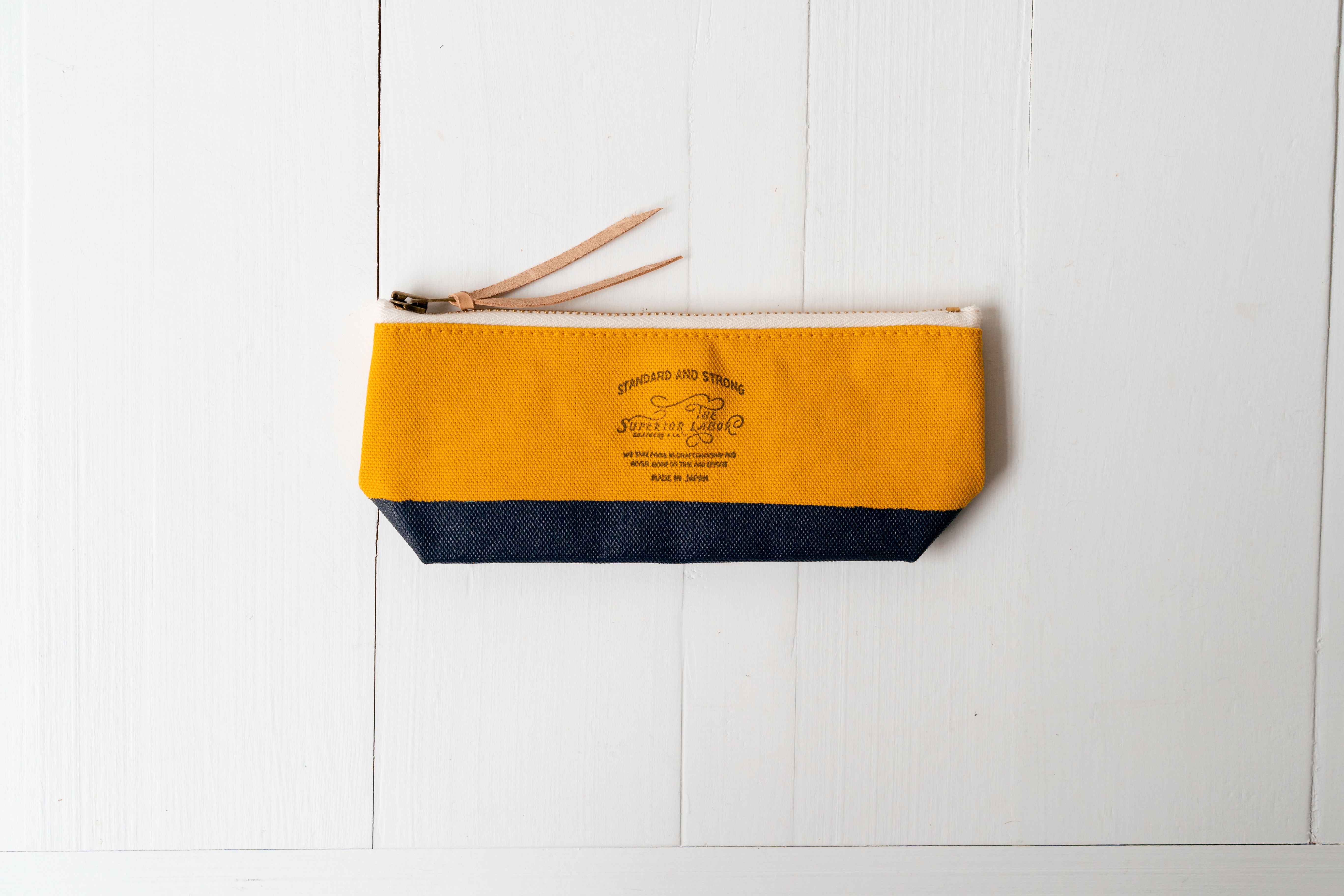 Yellow Engineer Pouch - Shallow