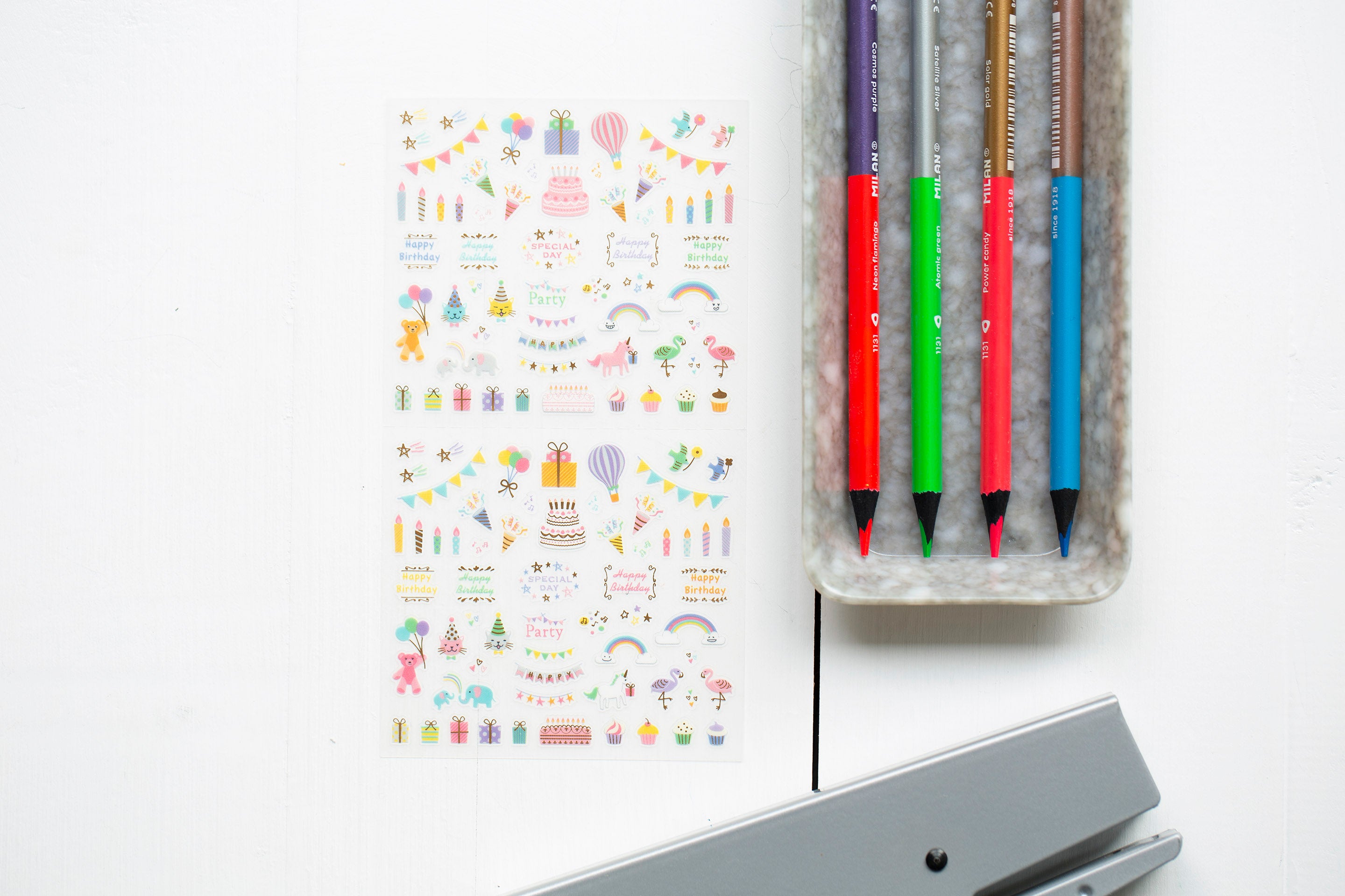Transparent Sticker - Birthday