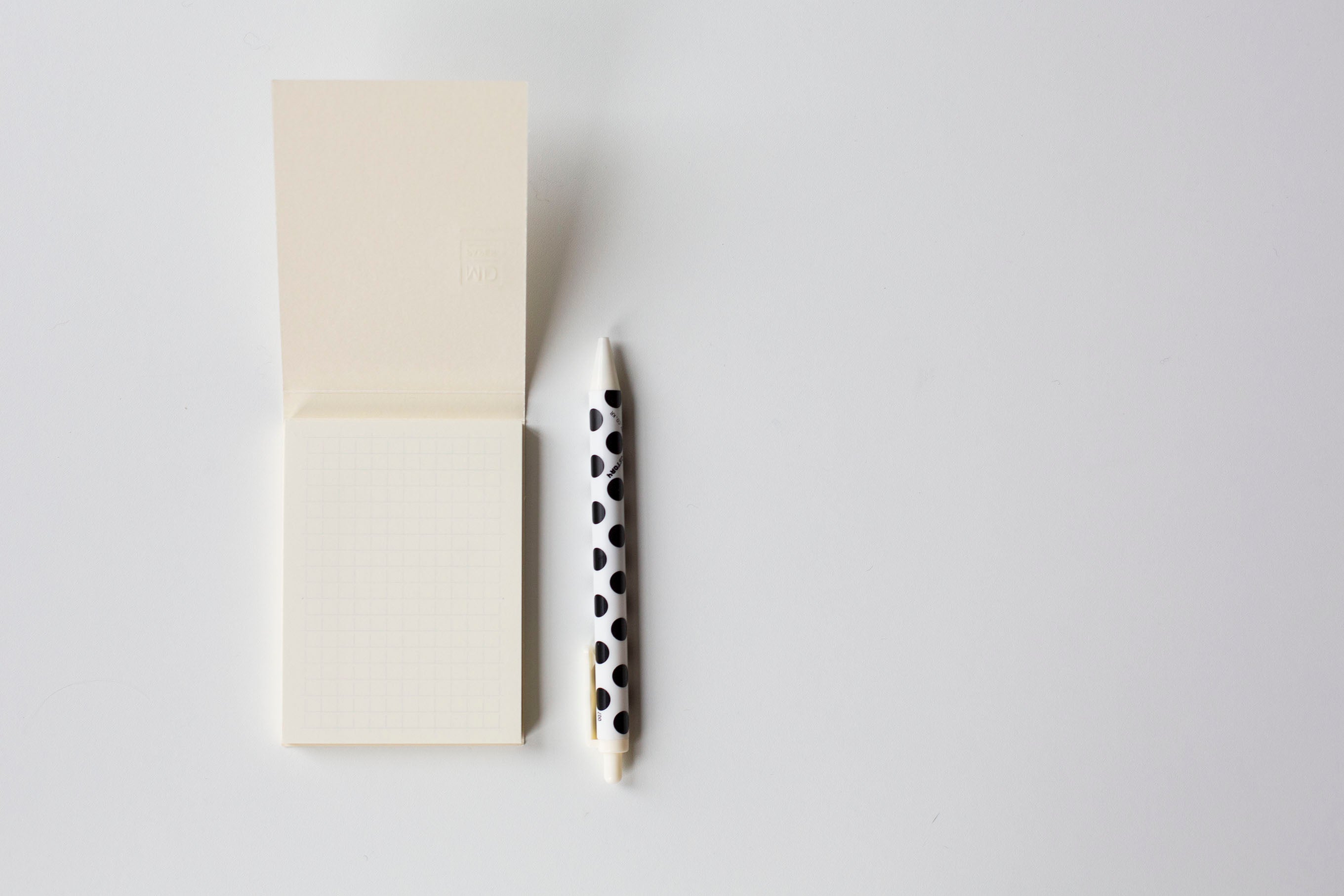 Midori Sticky Memo Pad A7 - Grid