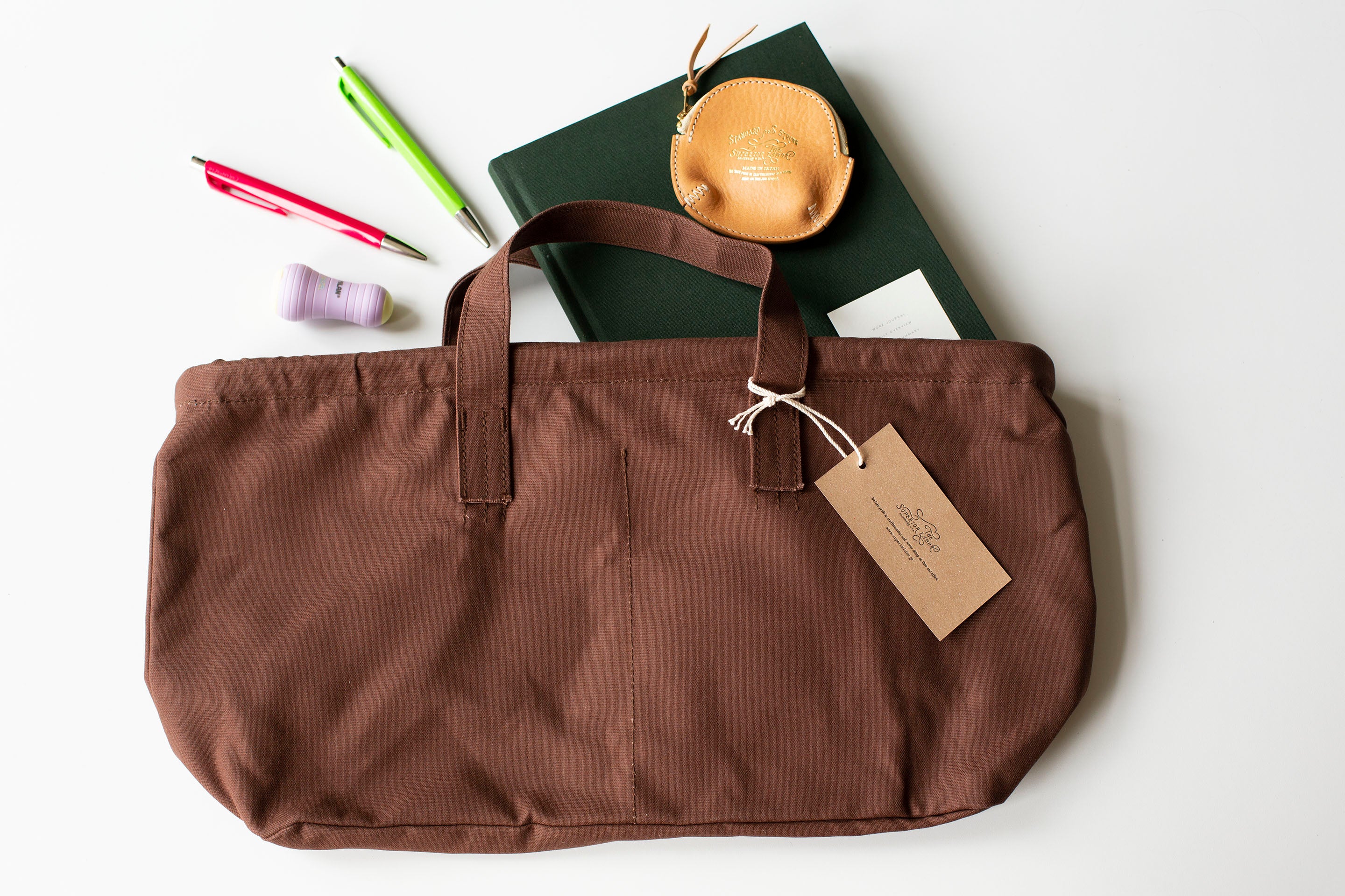 "Hello TSL" Canvas Bag Shallow