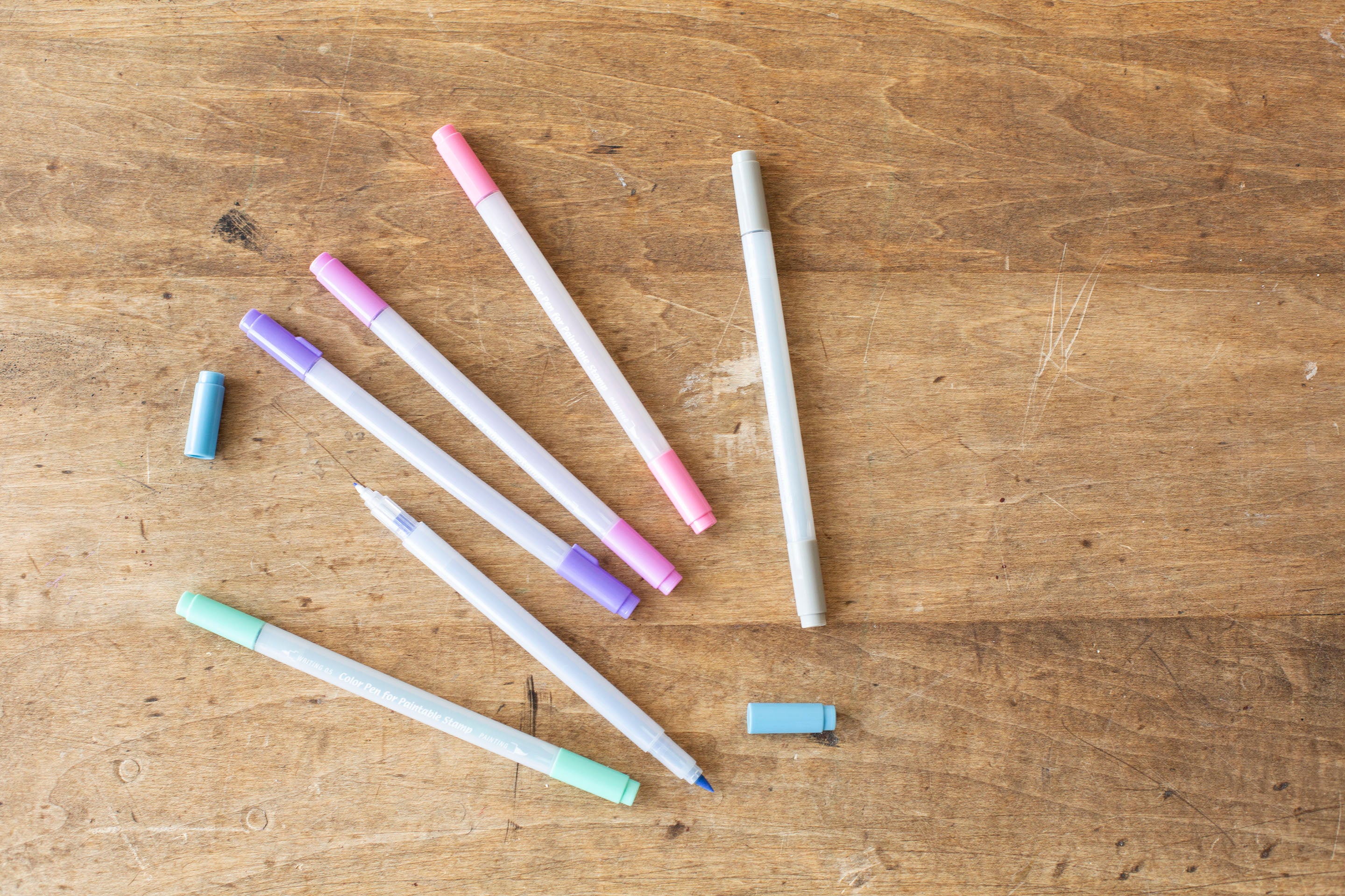 Color Pens for Paintable Stamp Relaxing