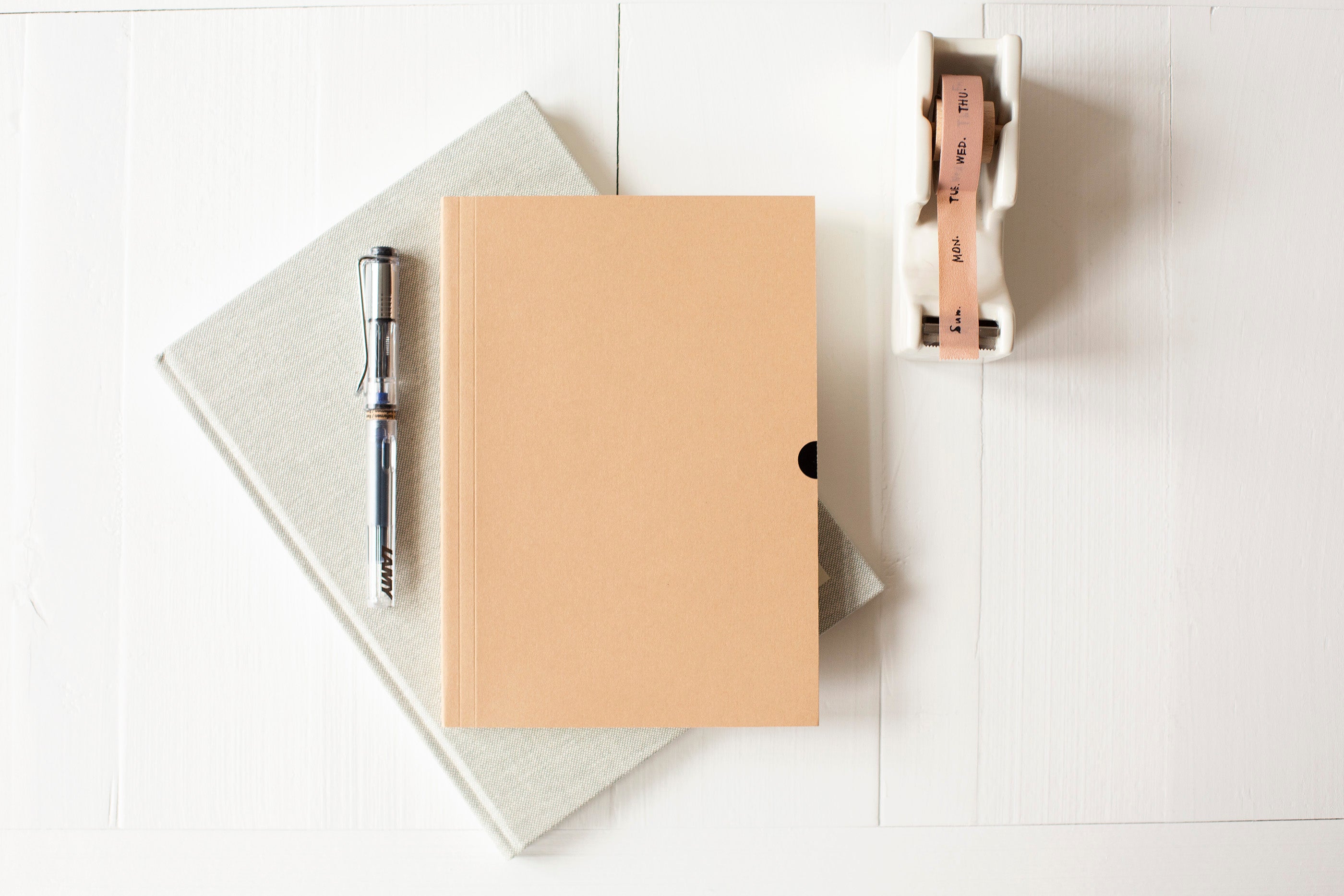 Mark + Fold Everyday Notebook Sand - Dot Grid