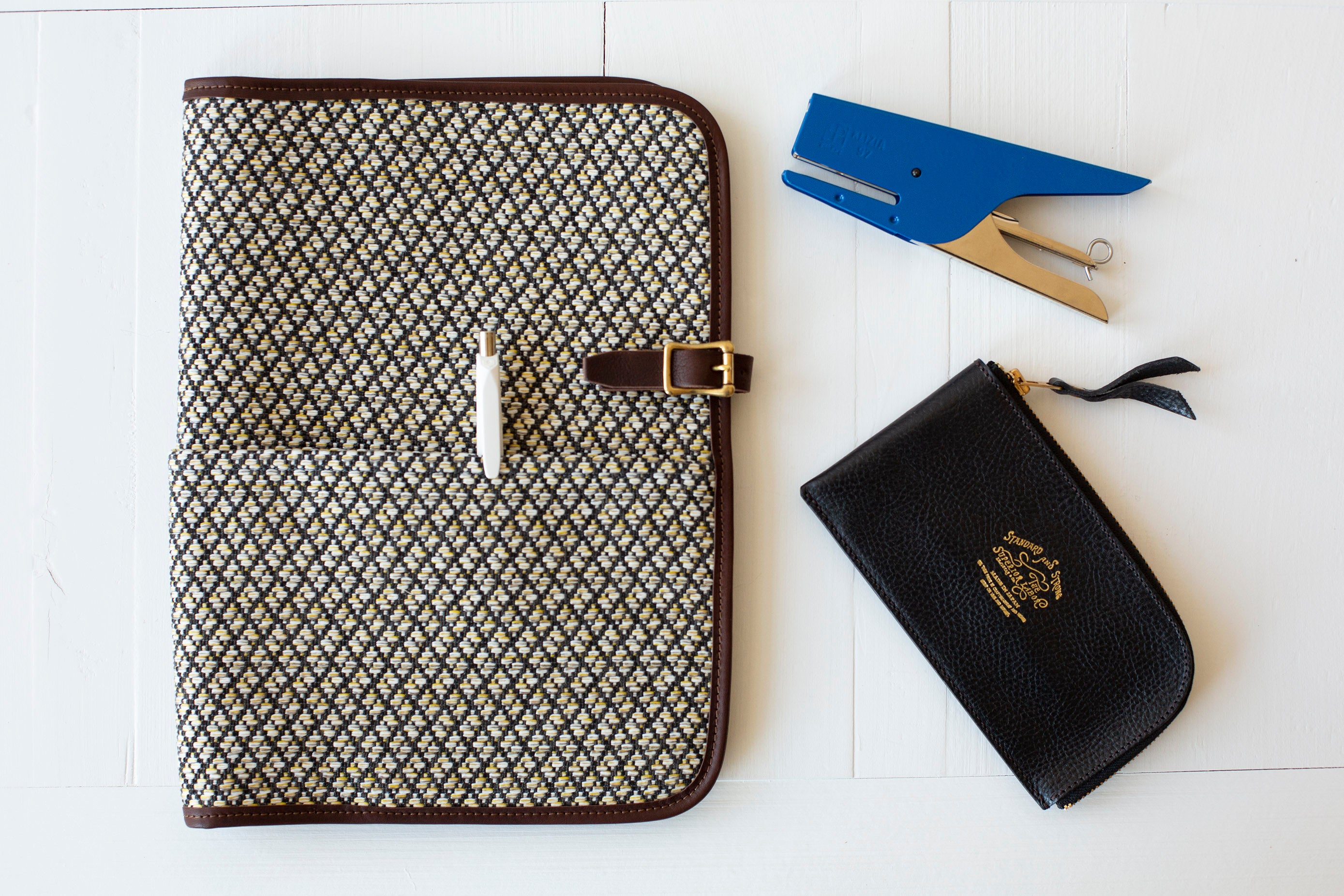 Jim Thompson Fabric A4 Notebook Cover - Leda
