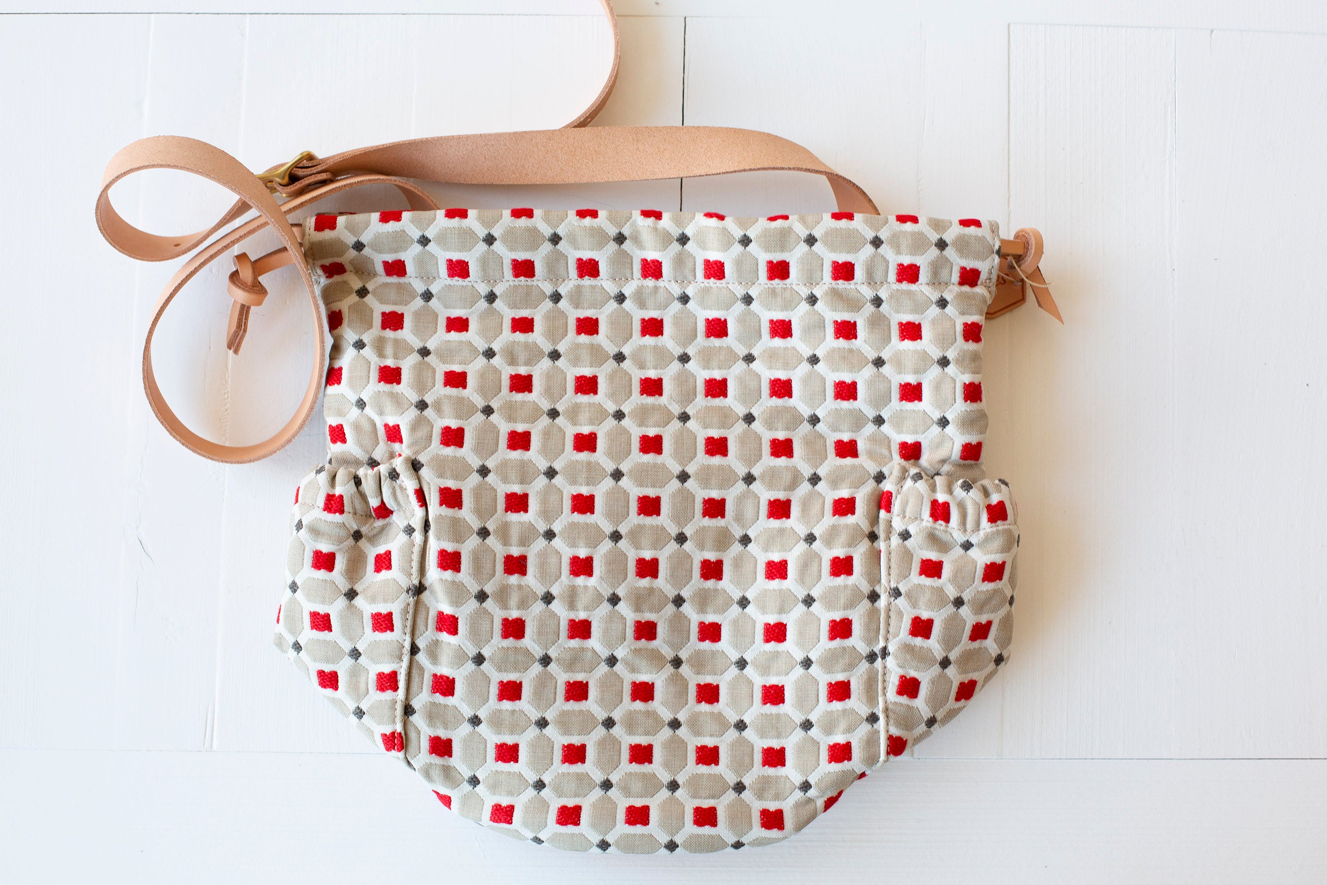 Jim Thompson Kinchaku Bag - Hopscotch