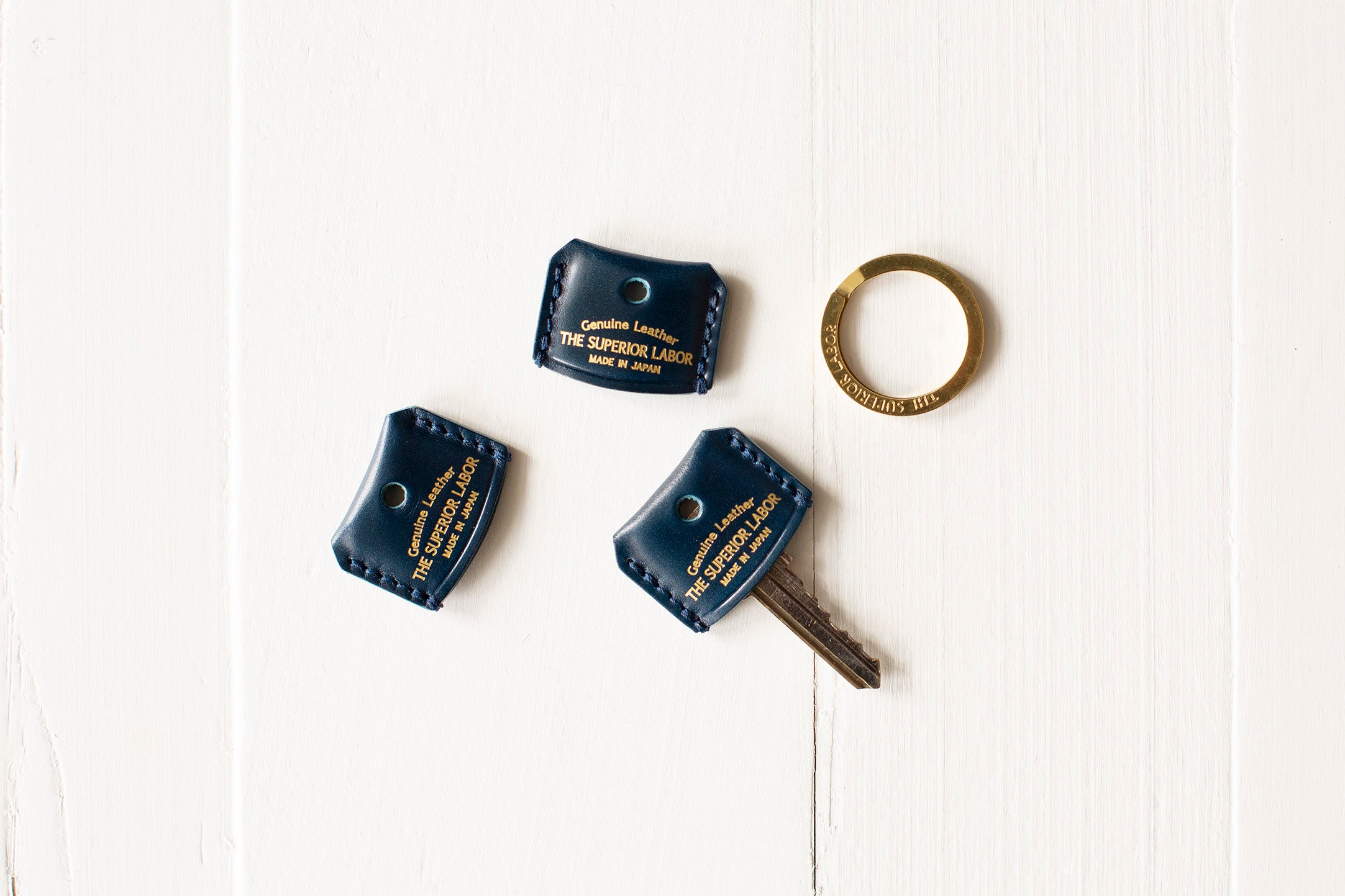 Cordovan Key Cover - Blue