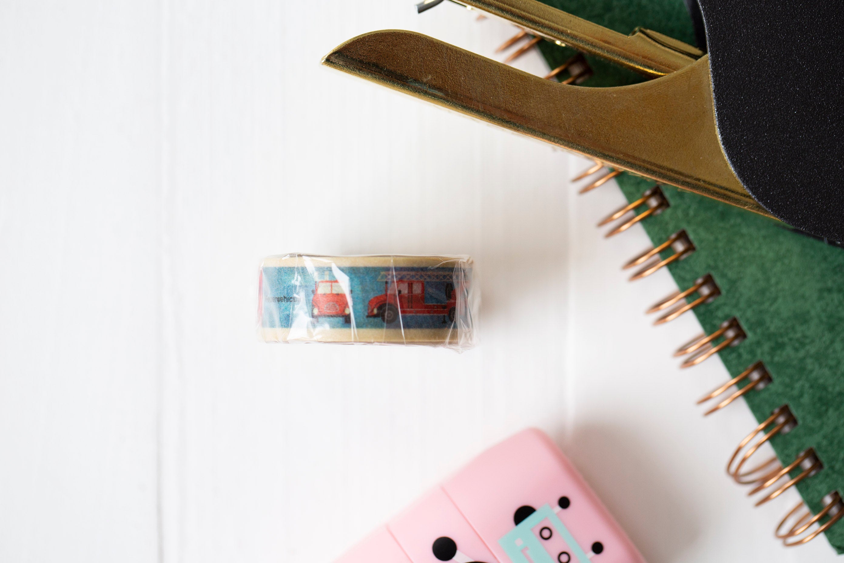 Sweet Bella - Vehicle Pattern Washi Tape for Kids