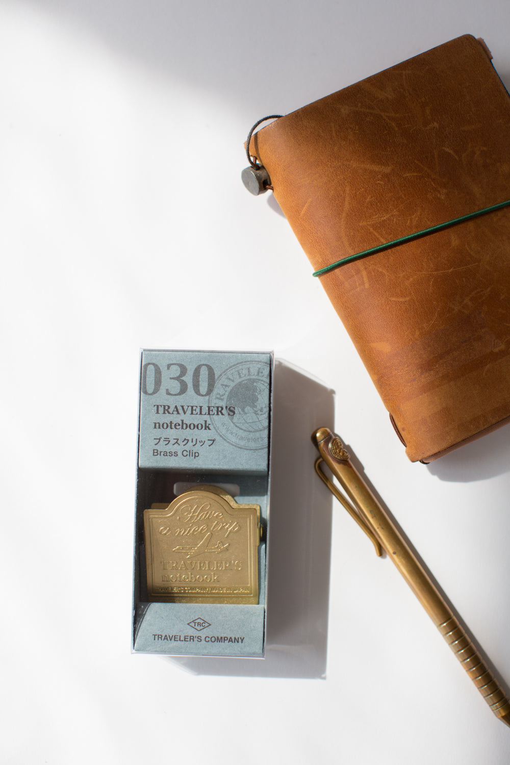 030 Airplane - Brass Clip