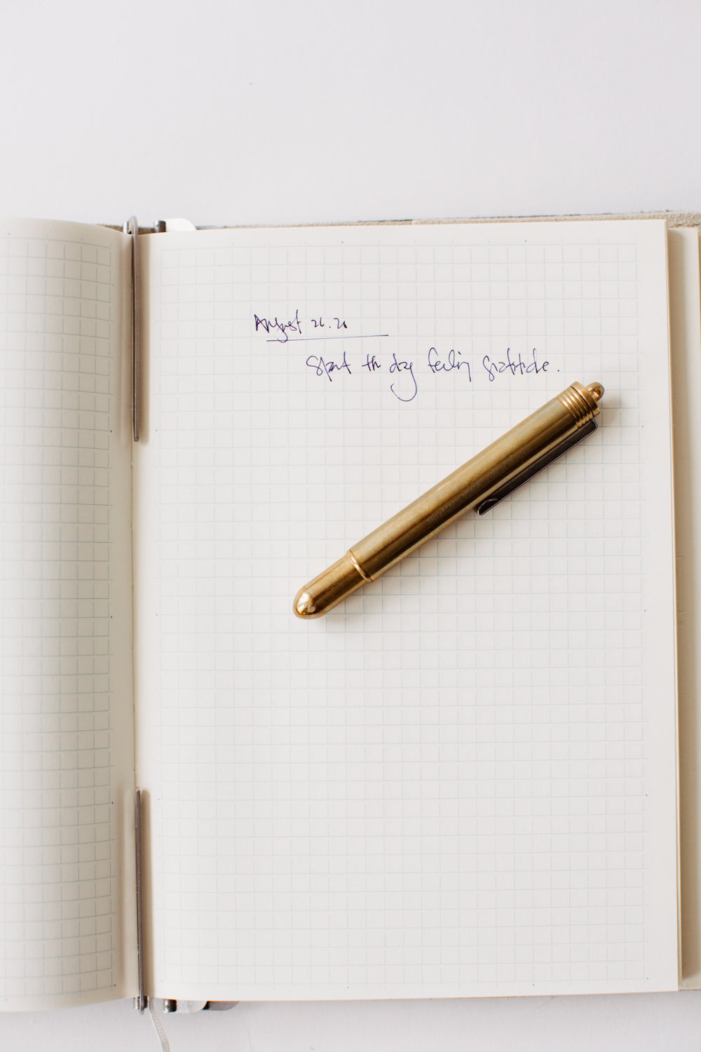 Brass Fountain Pen - Solid Brass