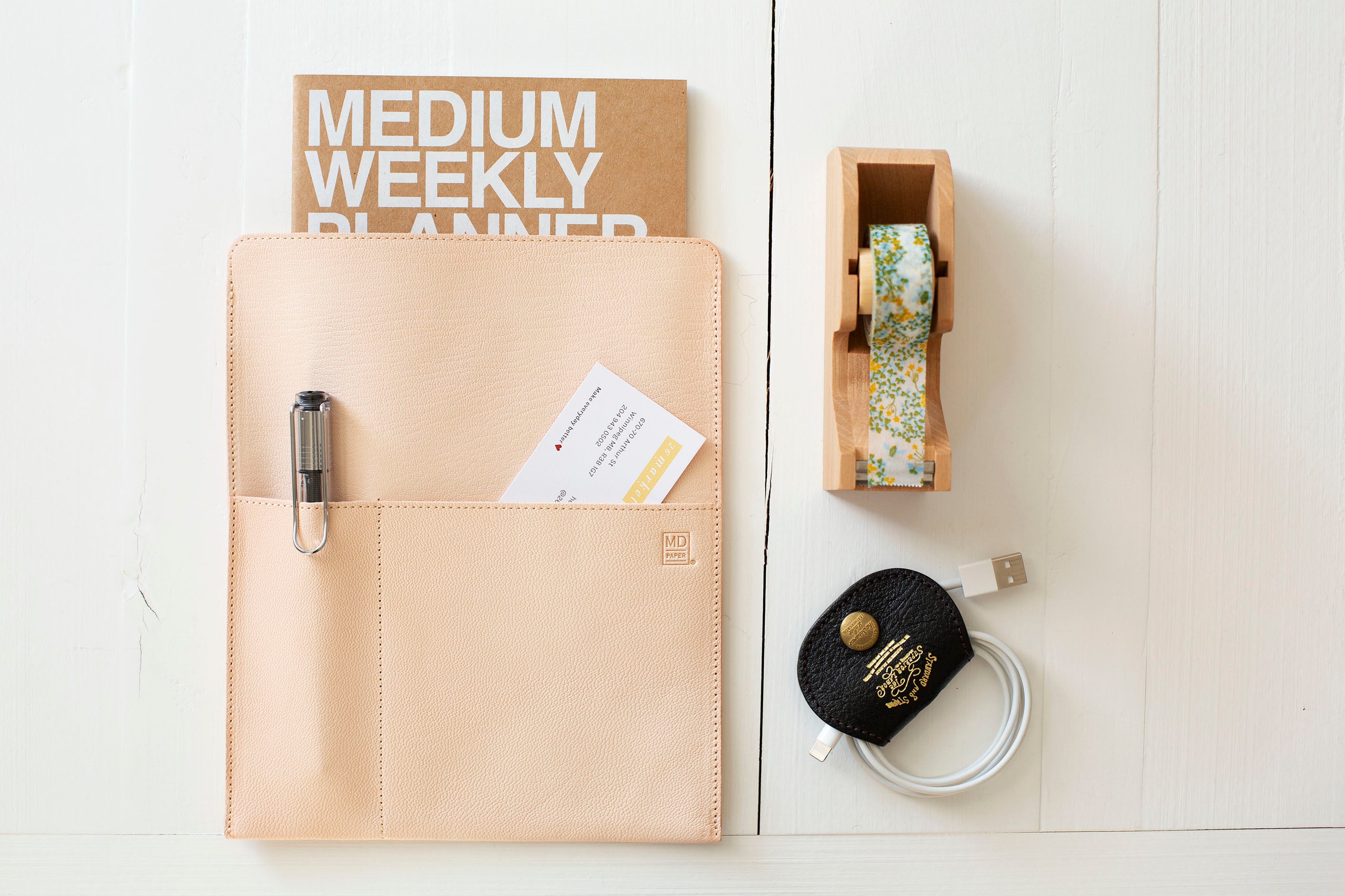 MD Goat Leather Bag - A5