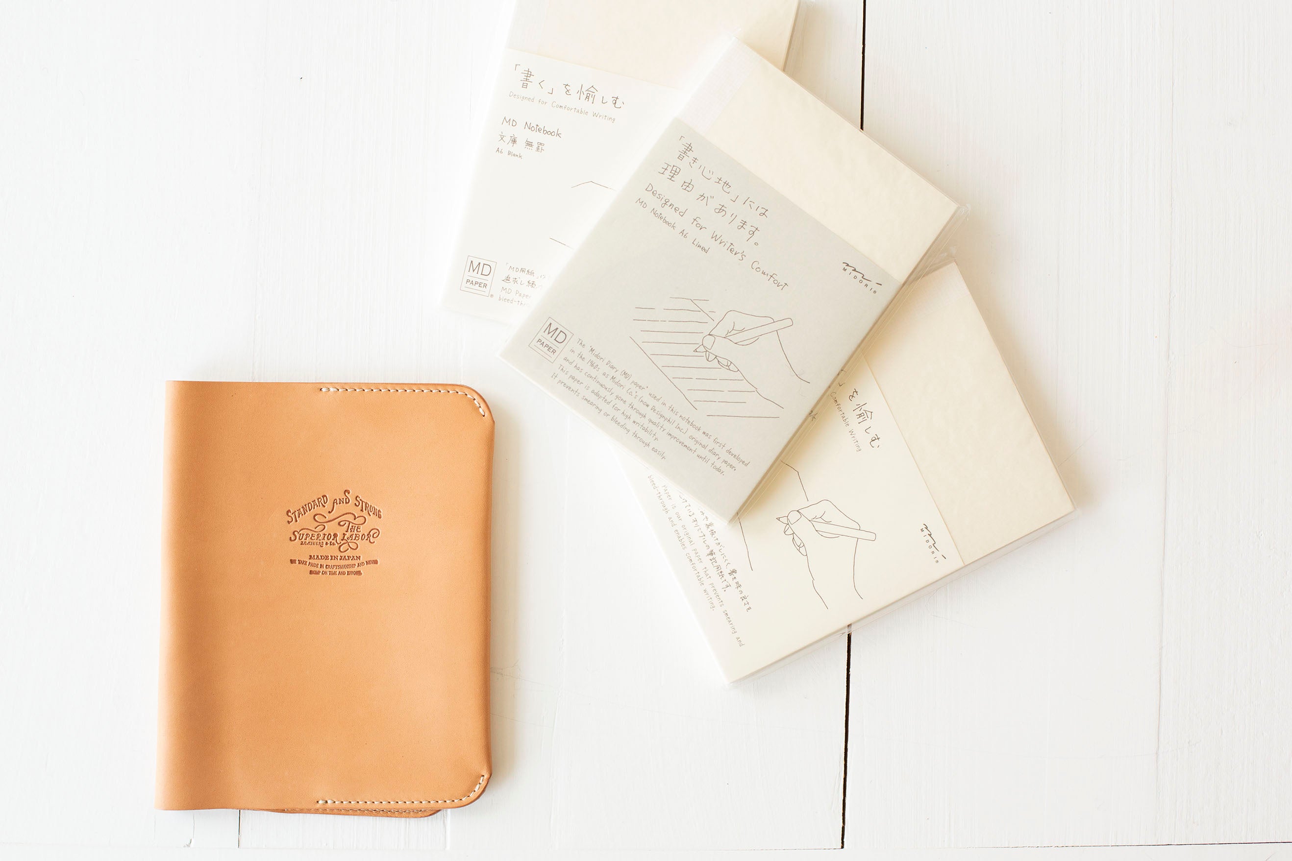 A6 Notebook Cover - Natural