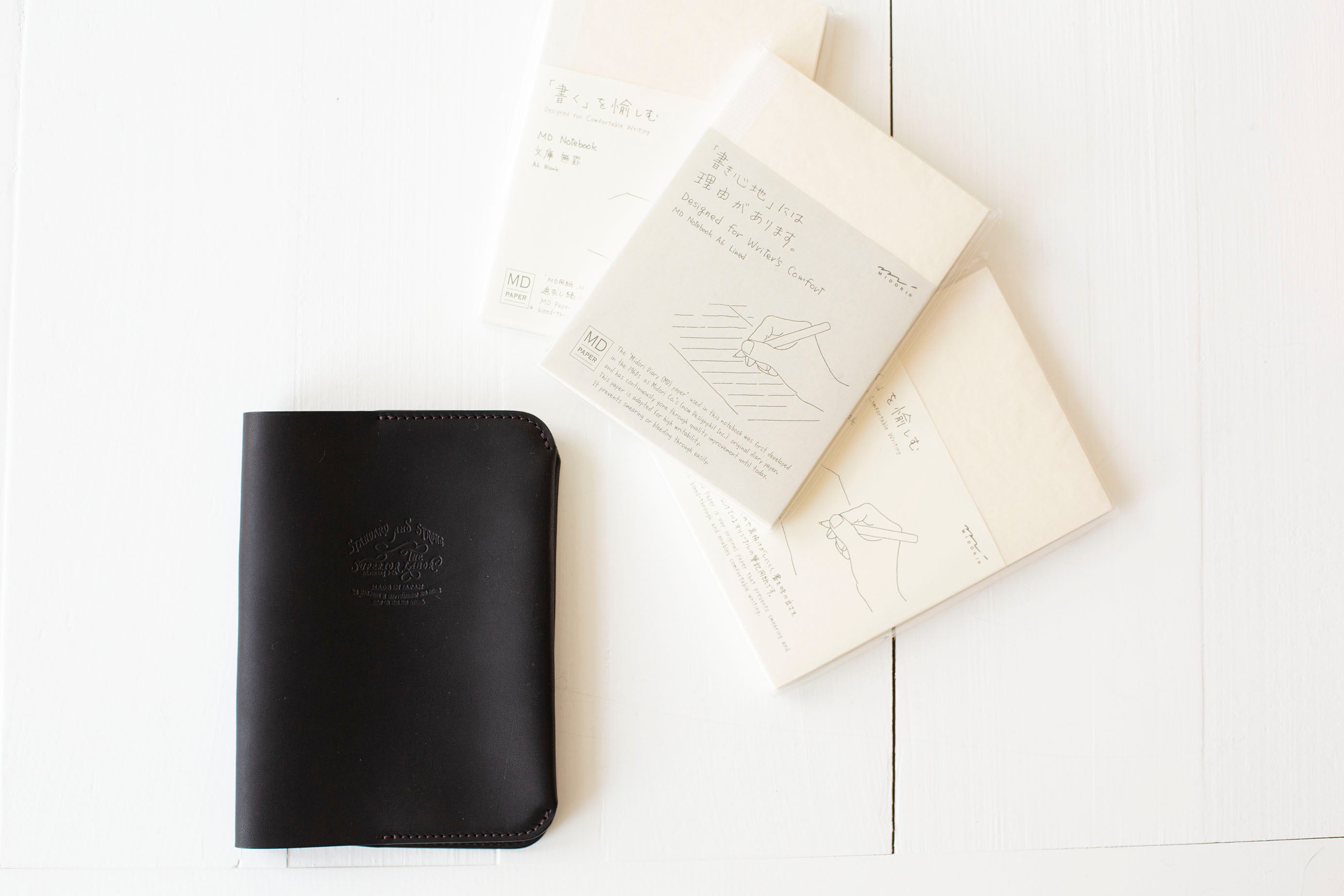 A6 Notebook Cover - Black