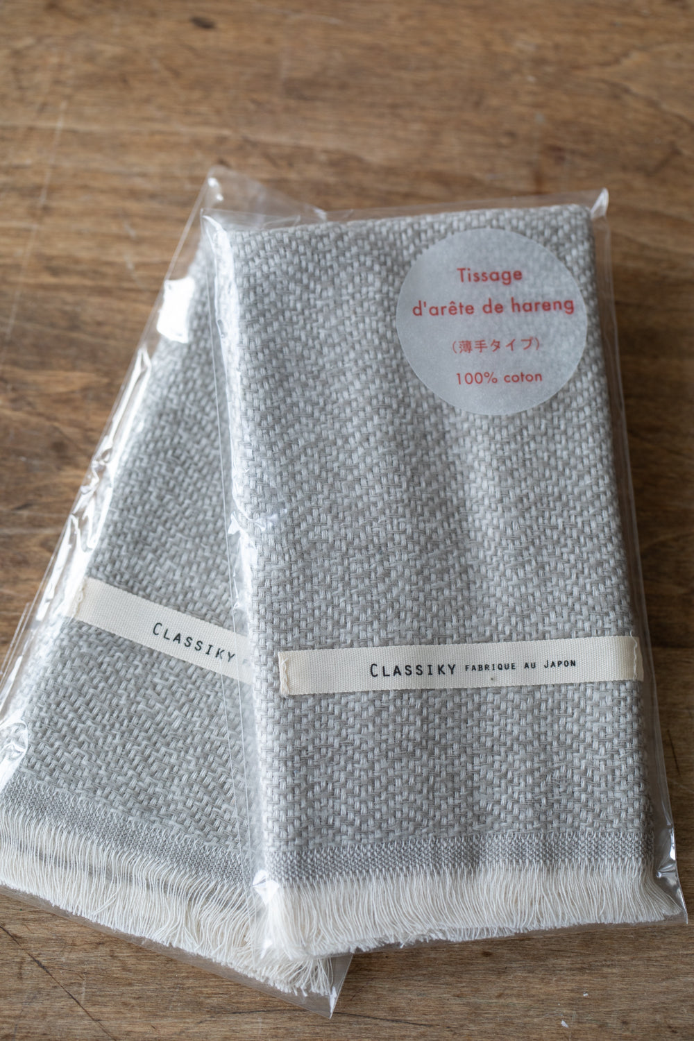 Herringbone Weaving Gauze Mini-Towel (Thin)