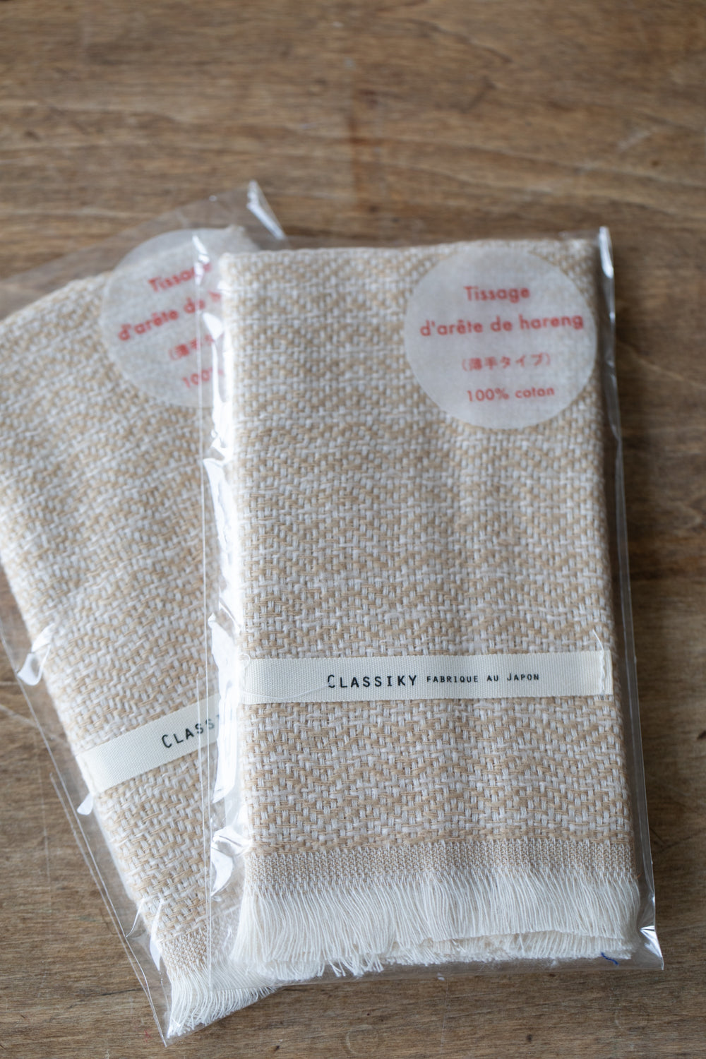 Herringbone Weaving Gauze Mini-Towel (Thin)