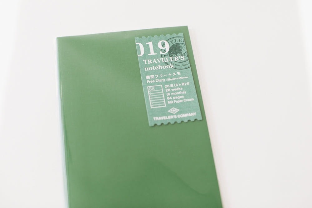 019 Weekly+Memo - Regular Size Refill