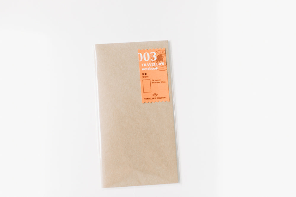 003 Blank - Regular Size Refill