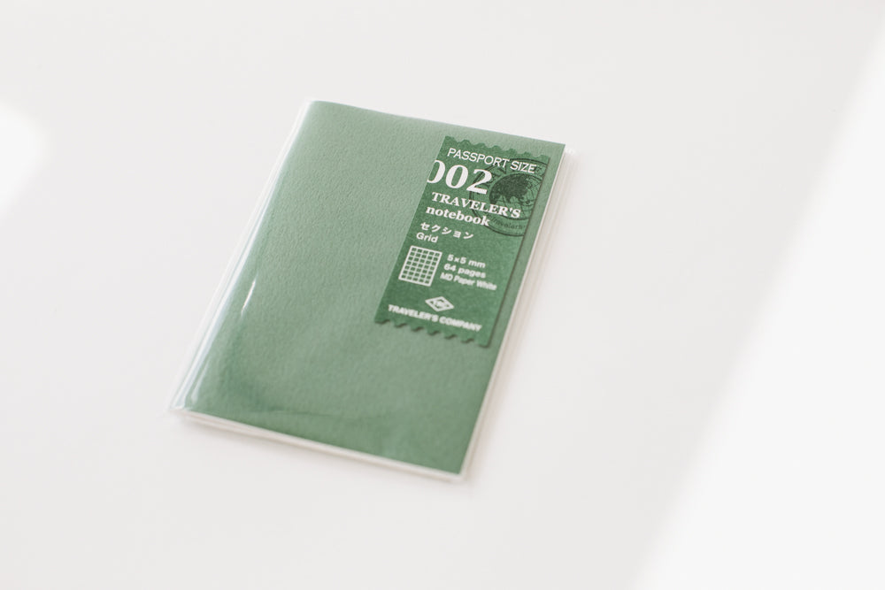 002 Grid - Passport Size Refill