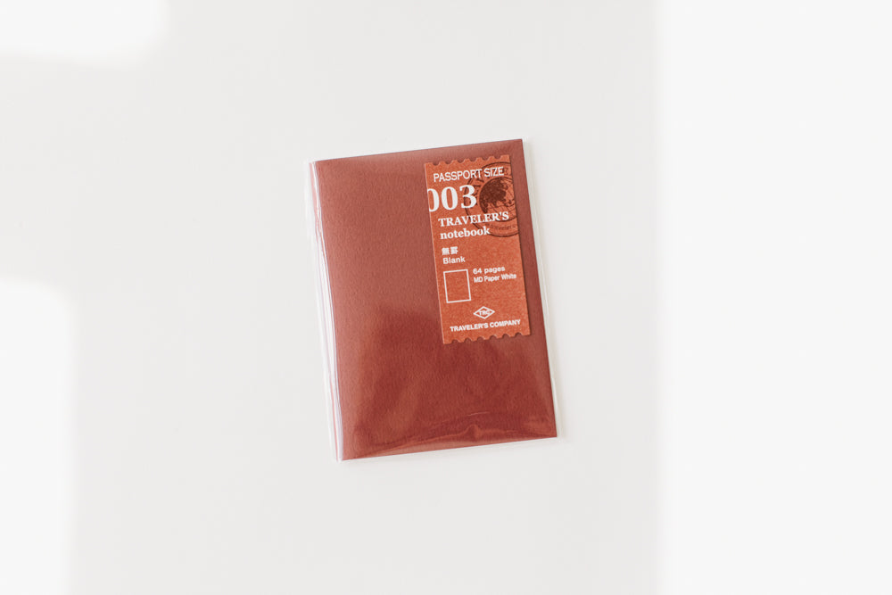 003 Blank - Passport Size Refill