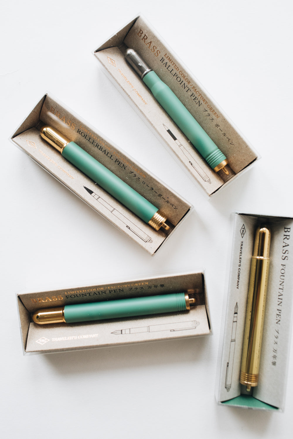 Brass Fountain Pen - Solid Brass
