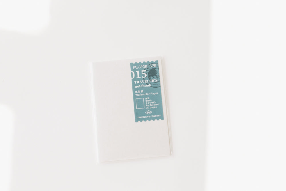 015 Watercolor Paper - Passport Size Refill