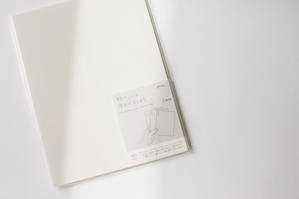 MD Notebook Light A5 3-Pack - Lined