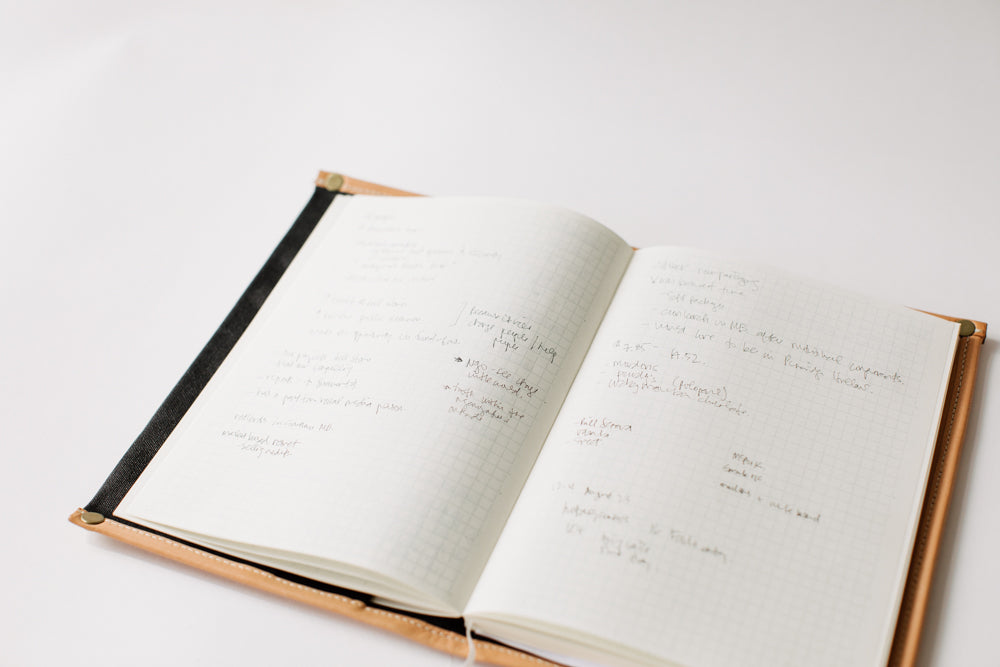 MD Notebook Light A5 3-Pack - Grid