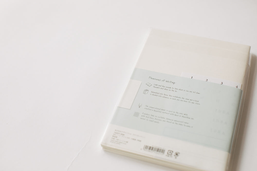 MD Notebook Light A6 3-Pack - Grid