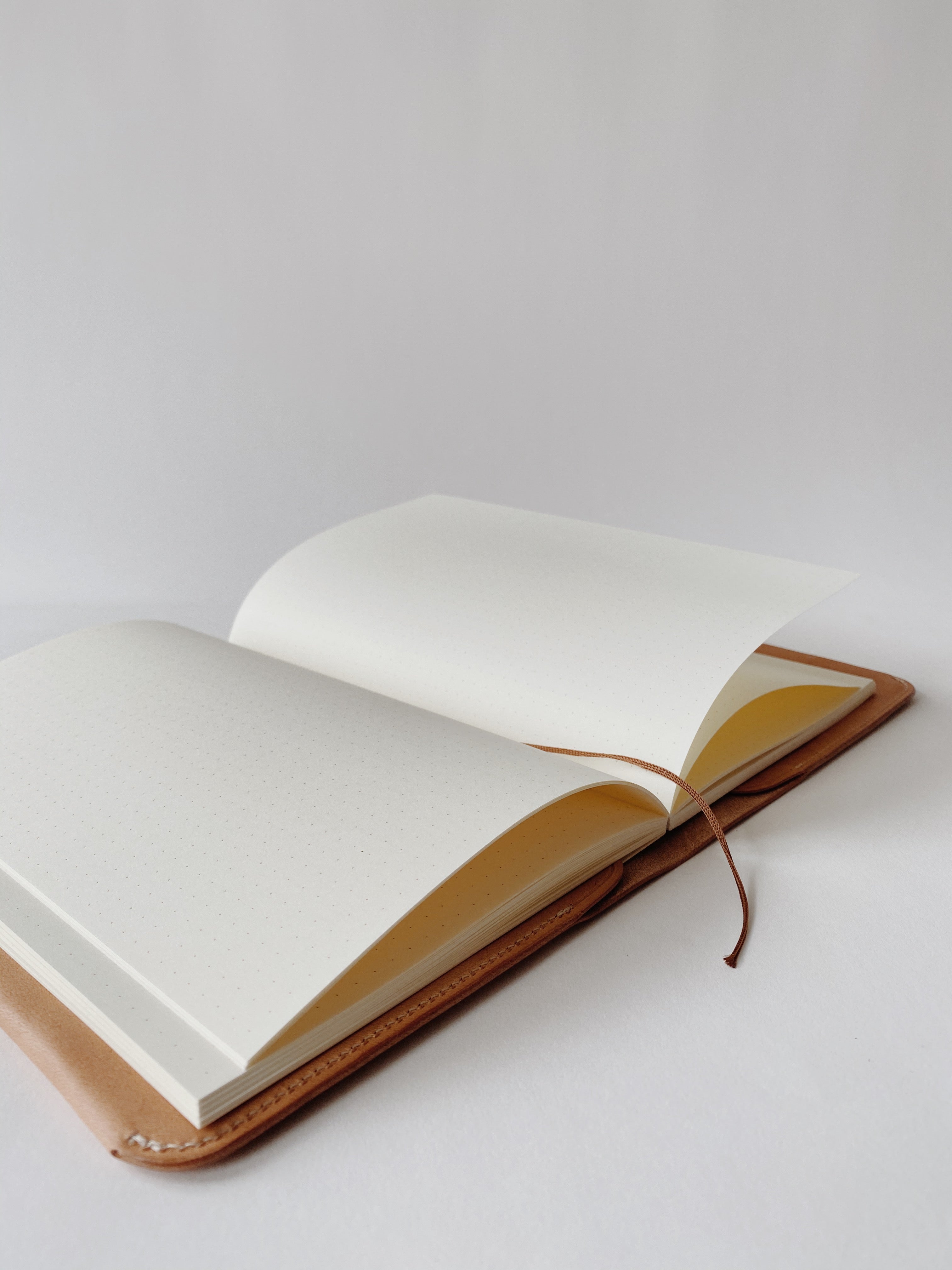 A5 Leather Notebook Cover