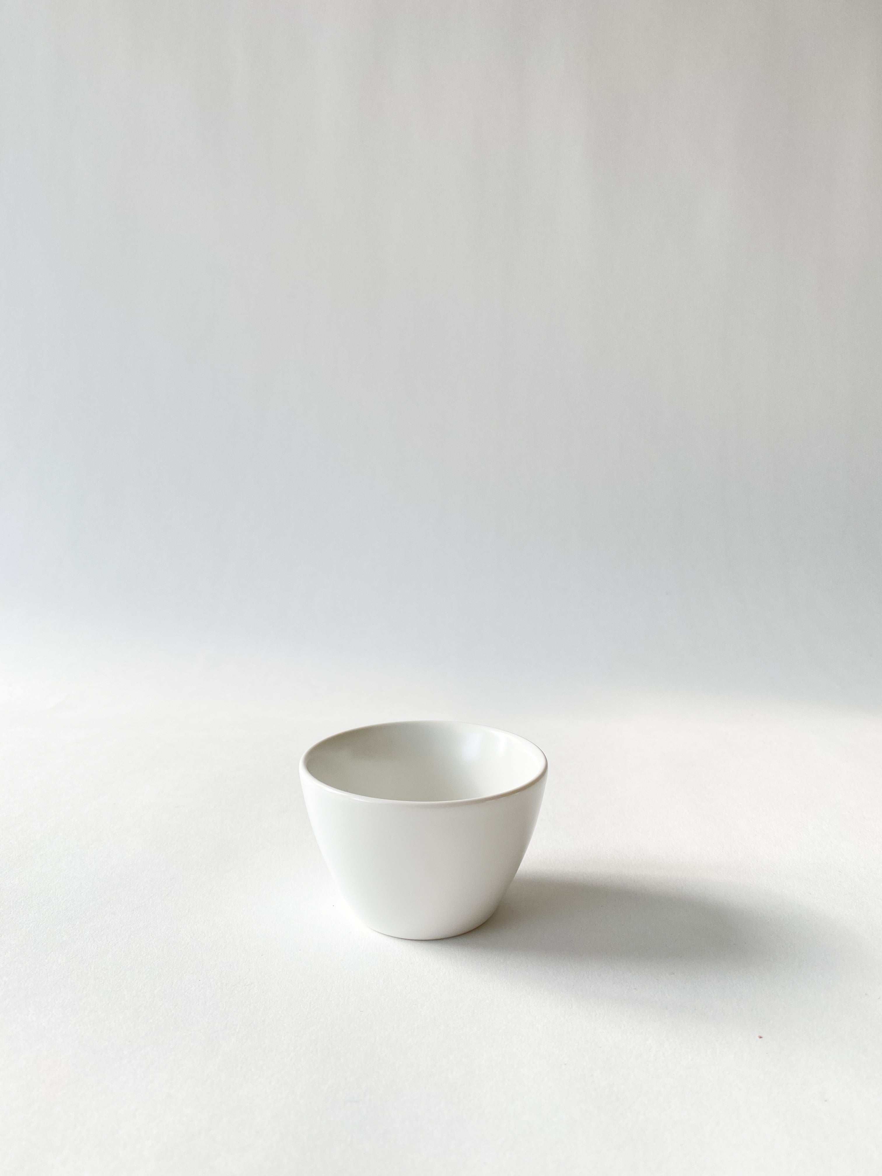 White Porcelain Short Cup