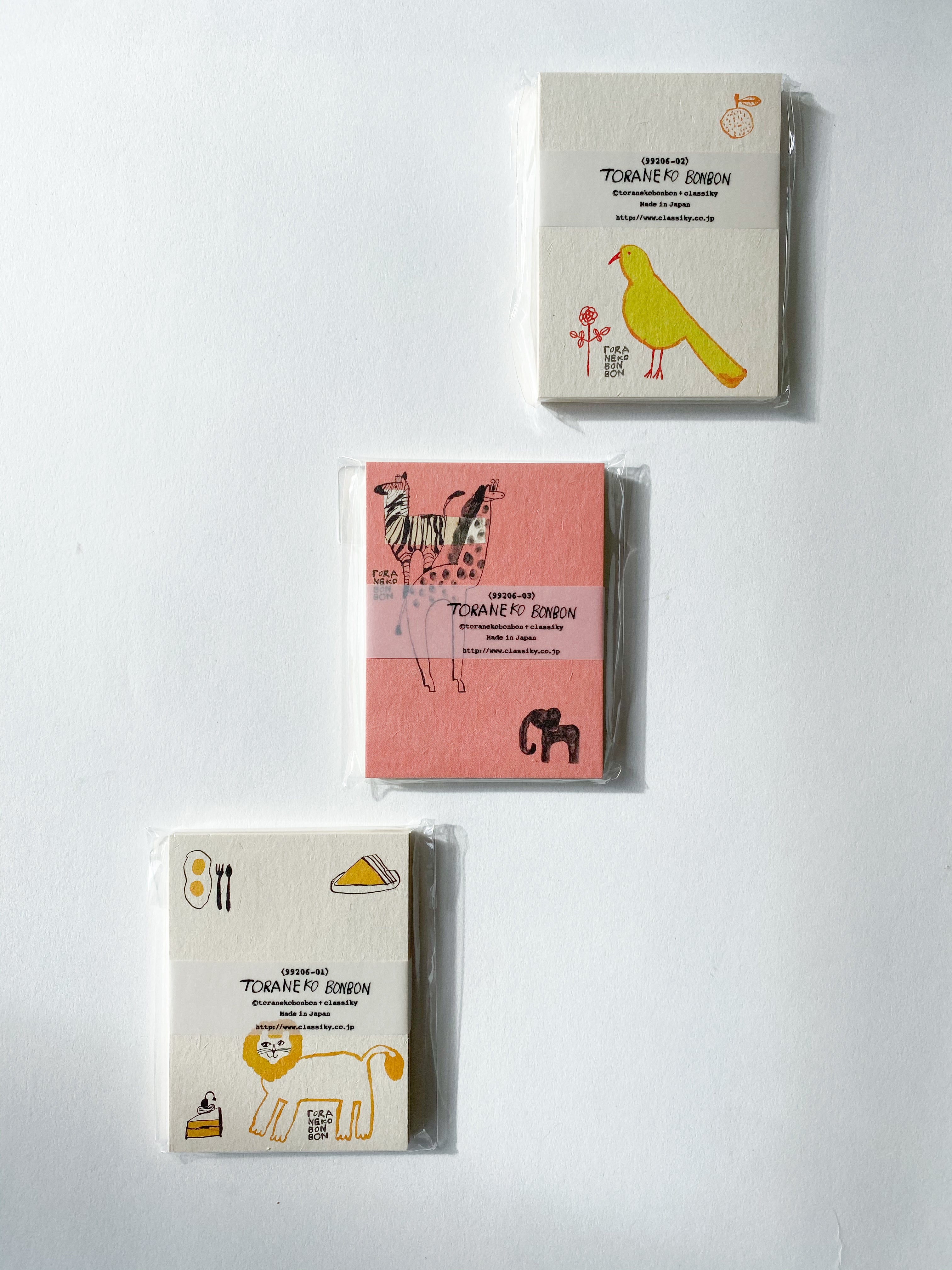 Toranekobonbon Message Card