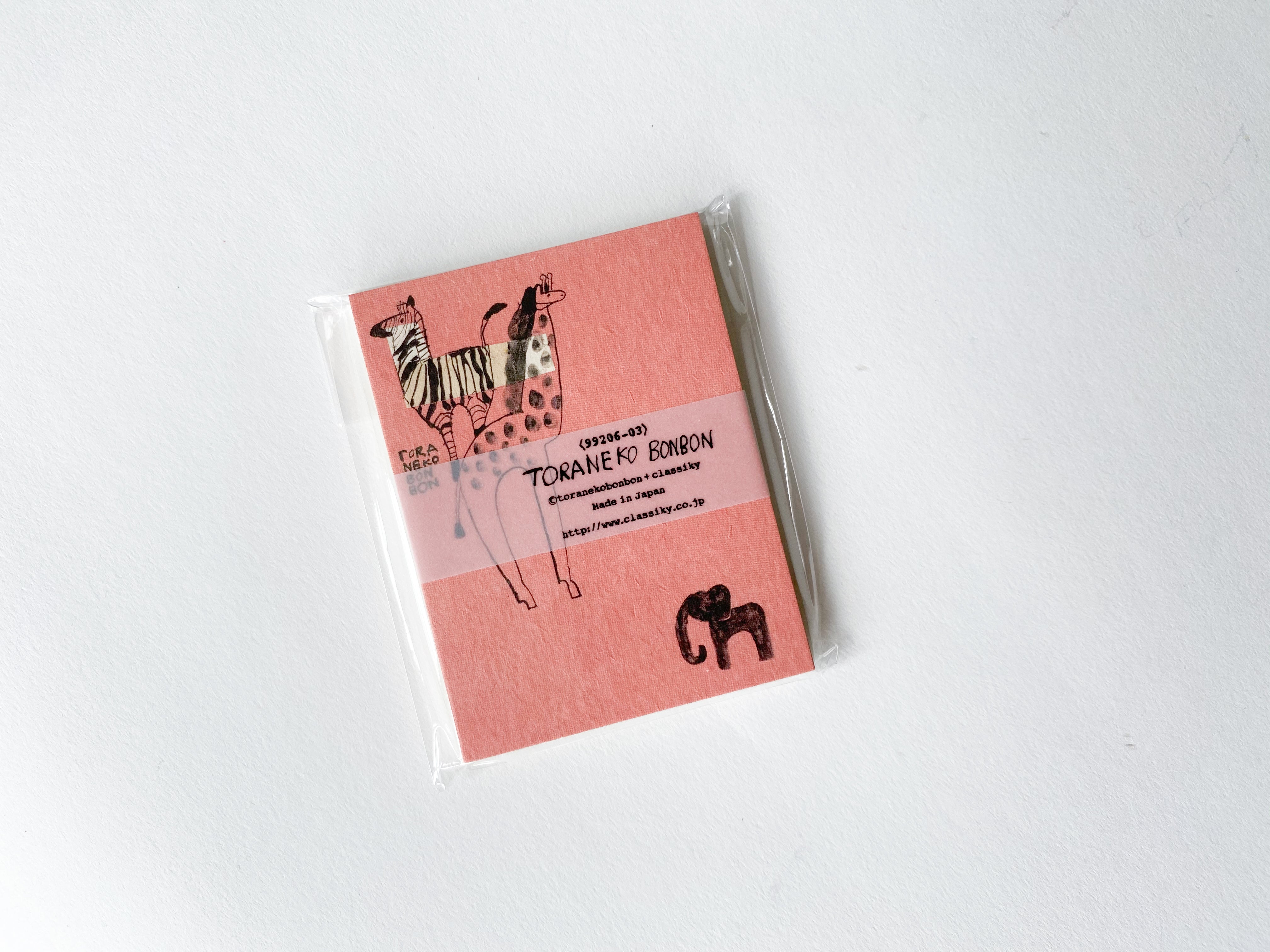 Toranekobonbon Message Card