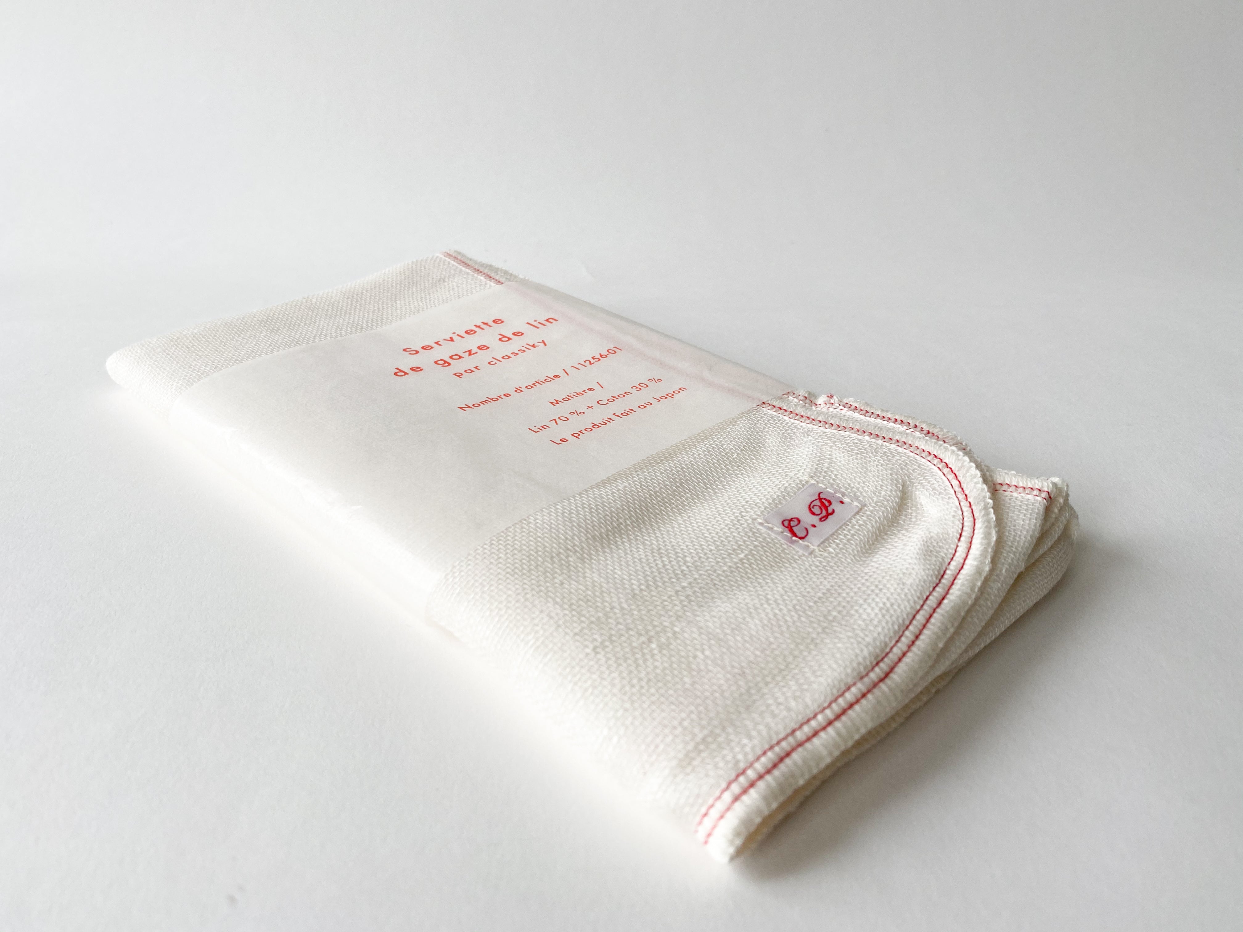 Linen Gauze Face Towel