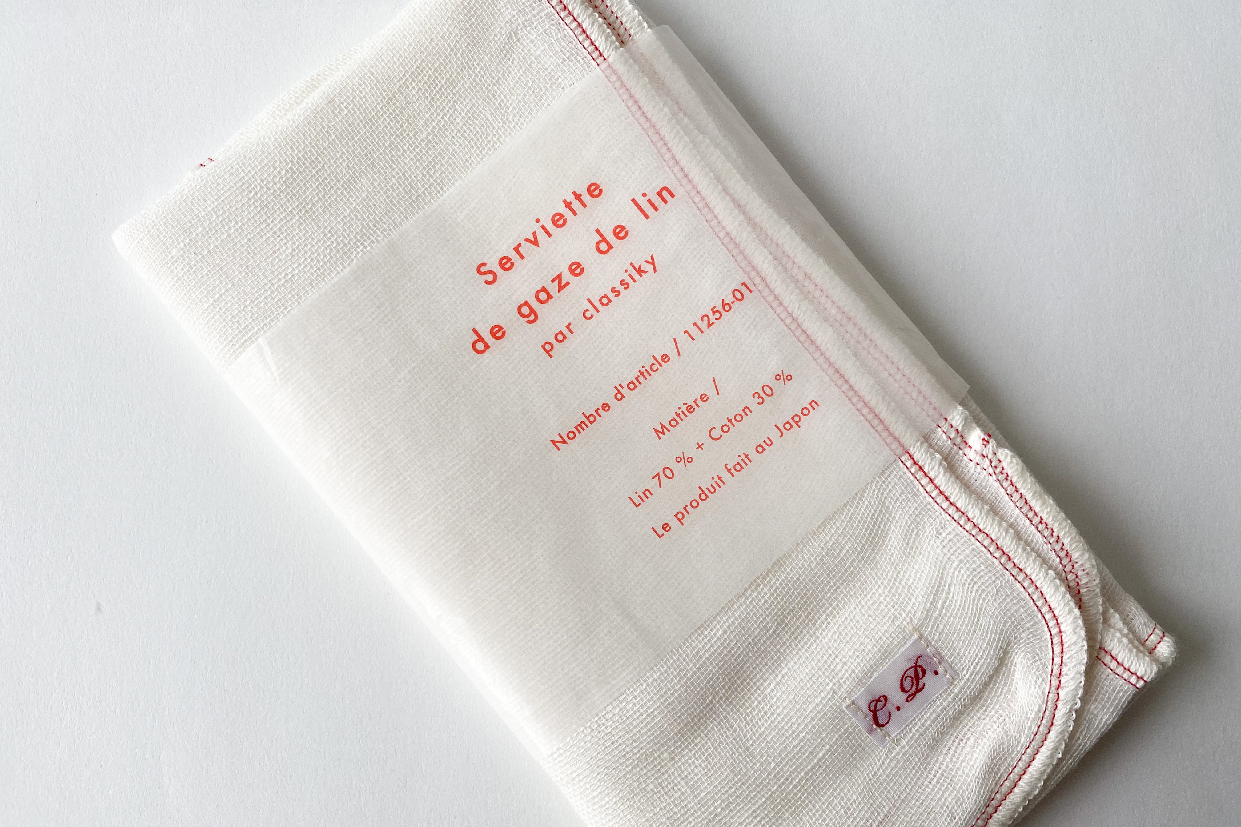 Linen Gauze Face Towel