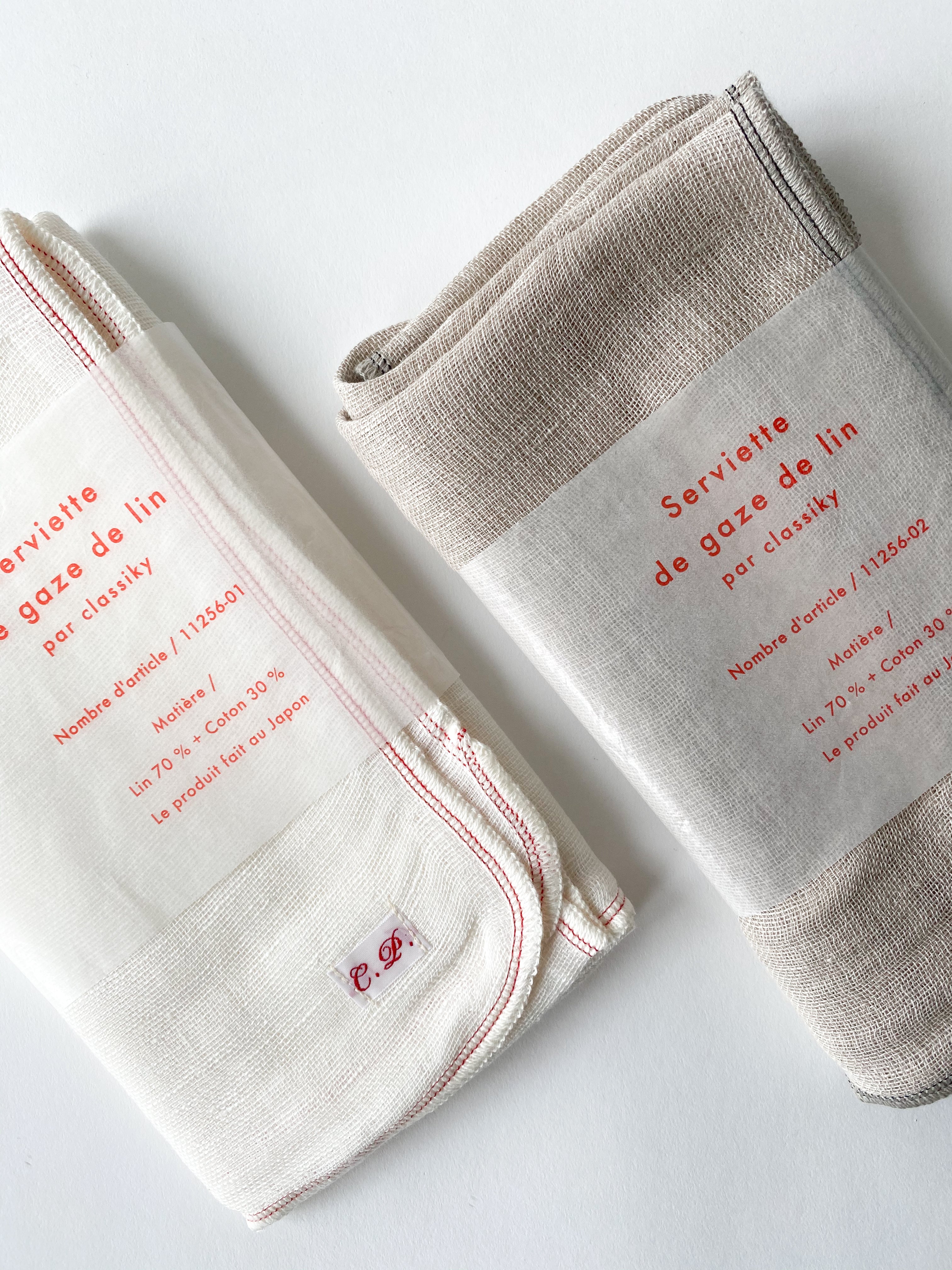 Linen Gauze Face Towel