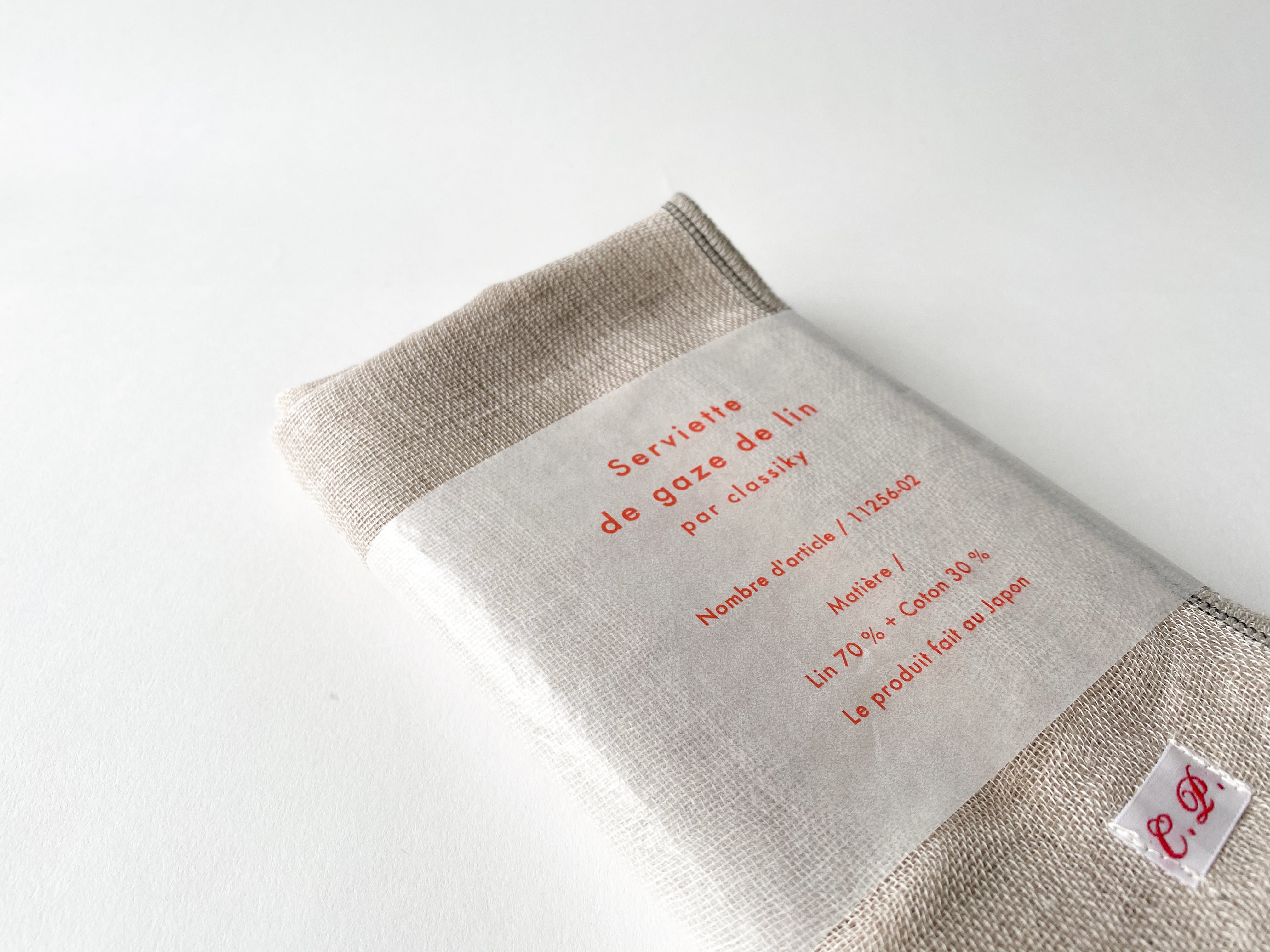 Linen Gauze Face Towel