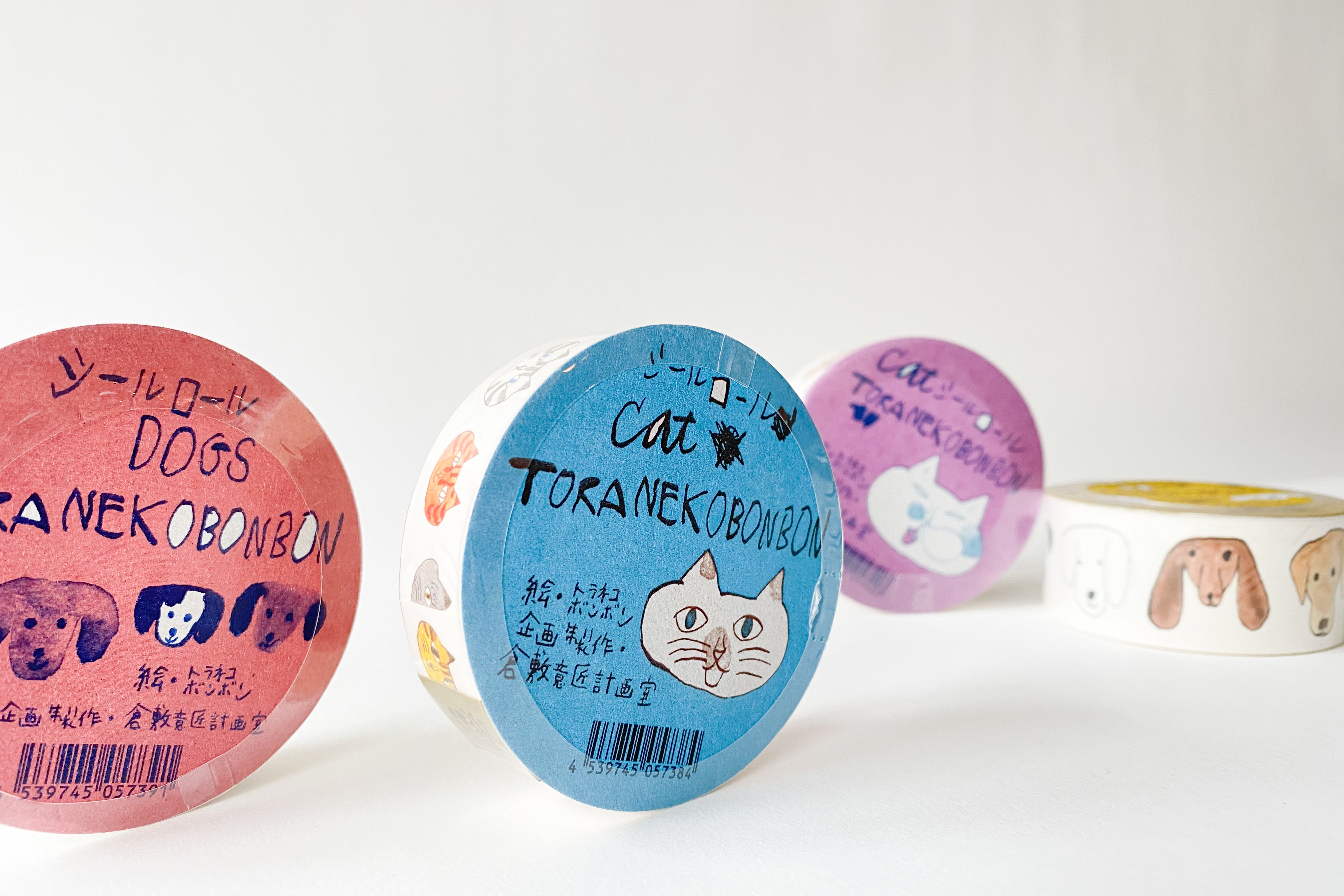 Toranekobonbon Sticker Roll - 18mm