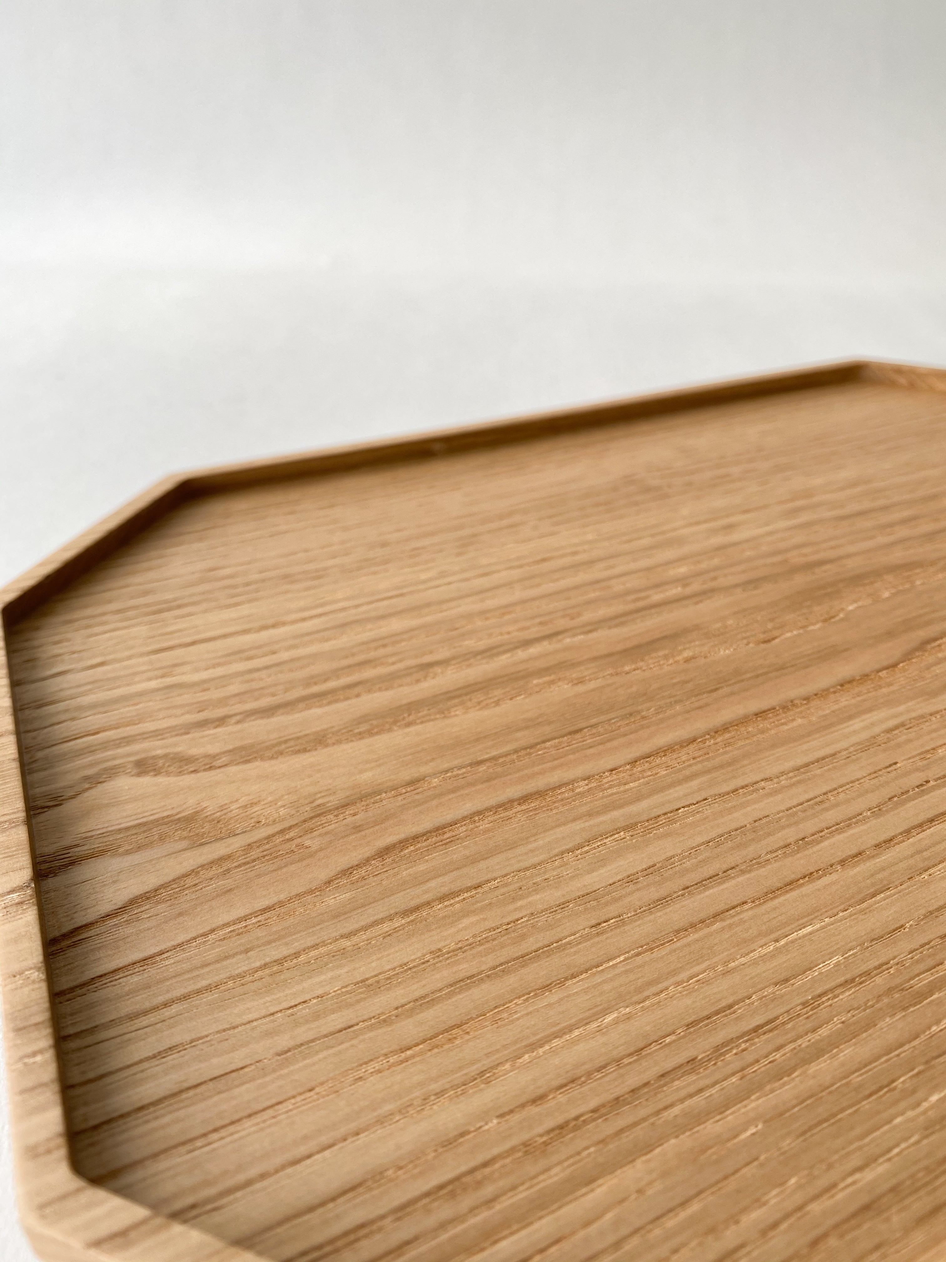 Chestnut Octagon Tray