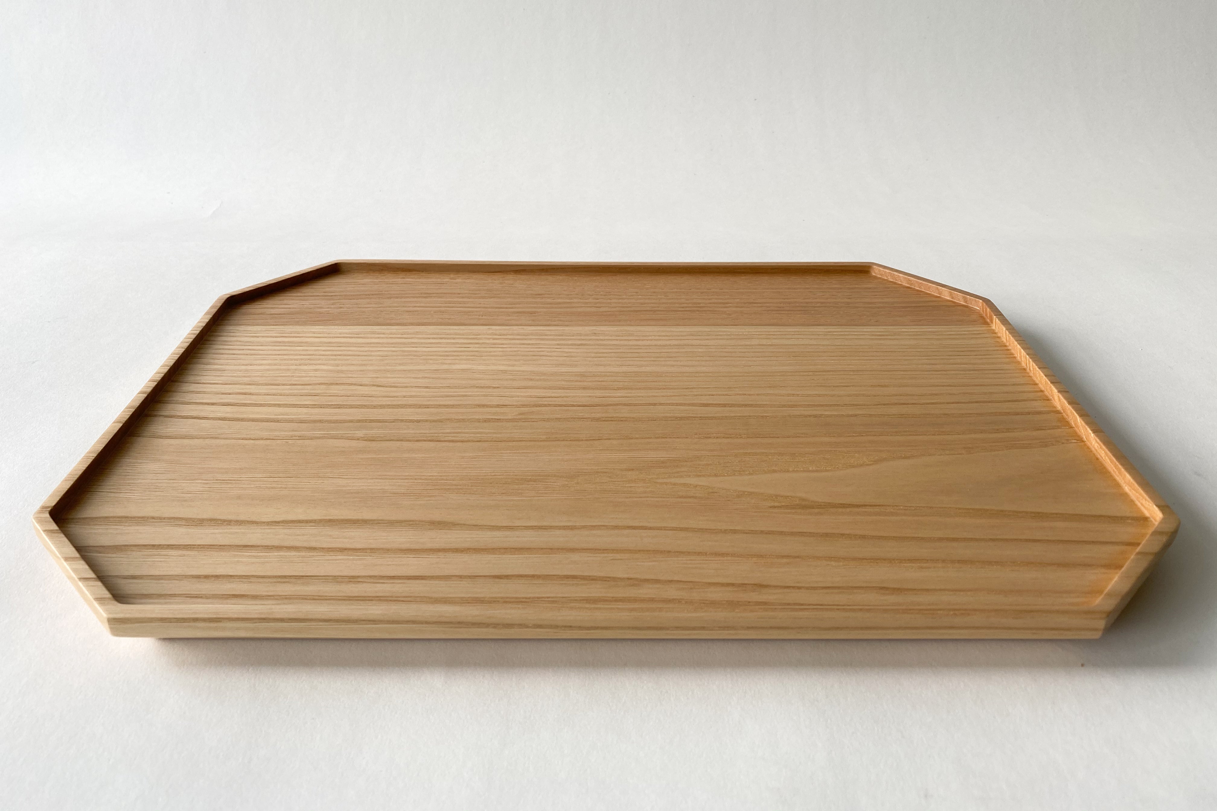 Chestnut Octagon Tray