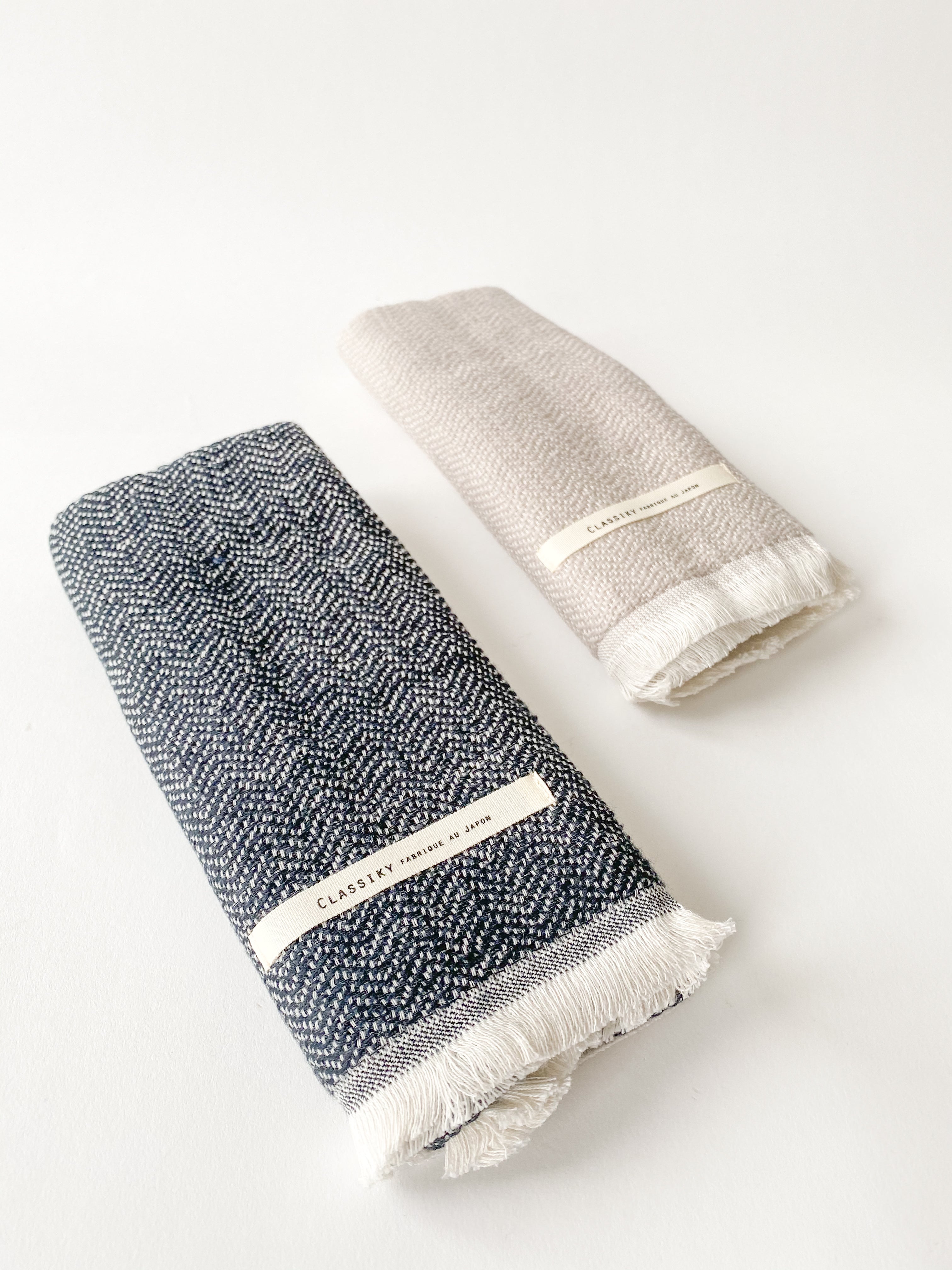 Herringbone Weaving Gauze Face Towel