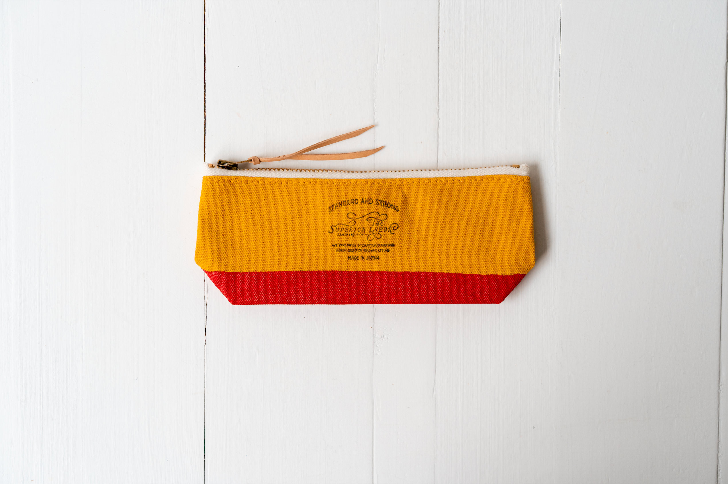 Yellow Engineer Pouch - Shallow