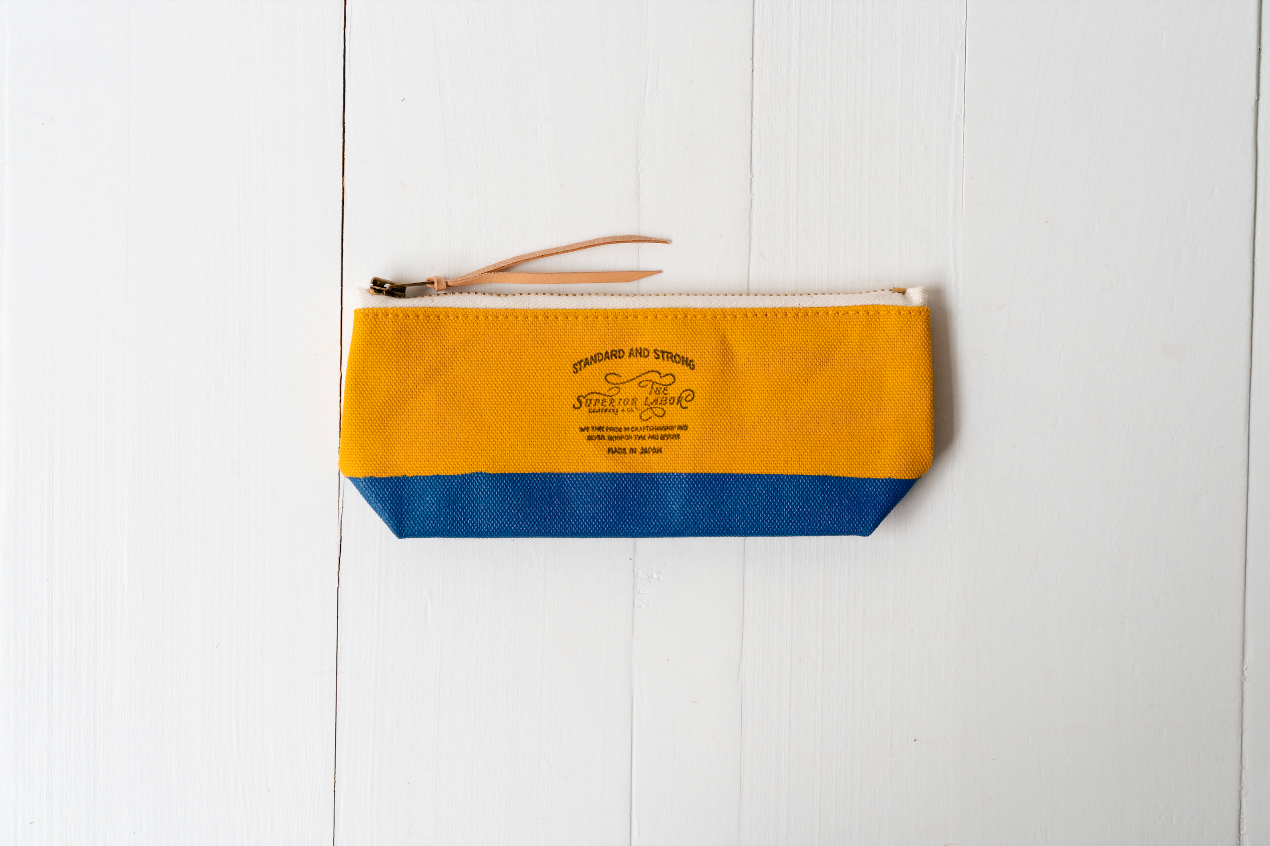 Yellow Engineer Pouch - Shallow