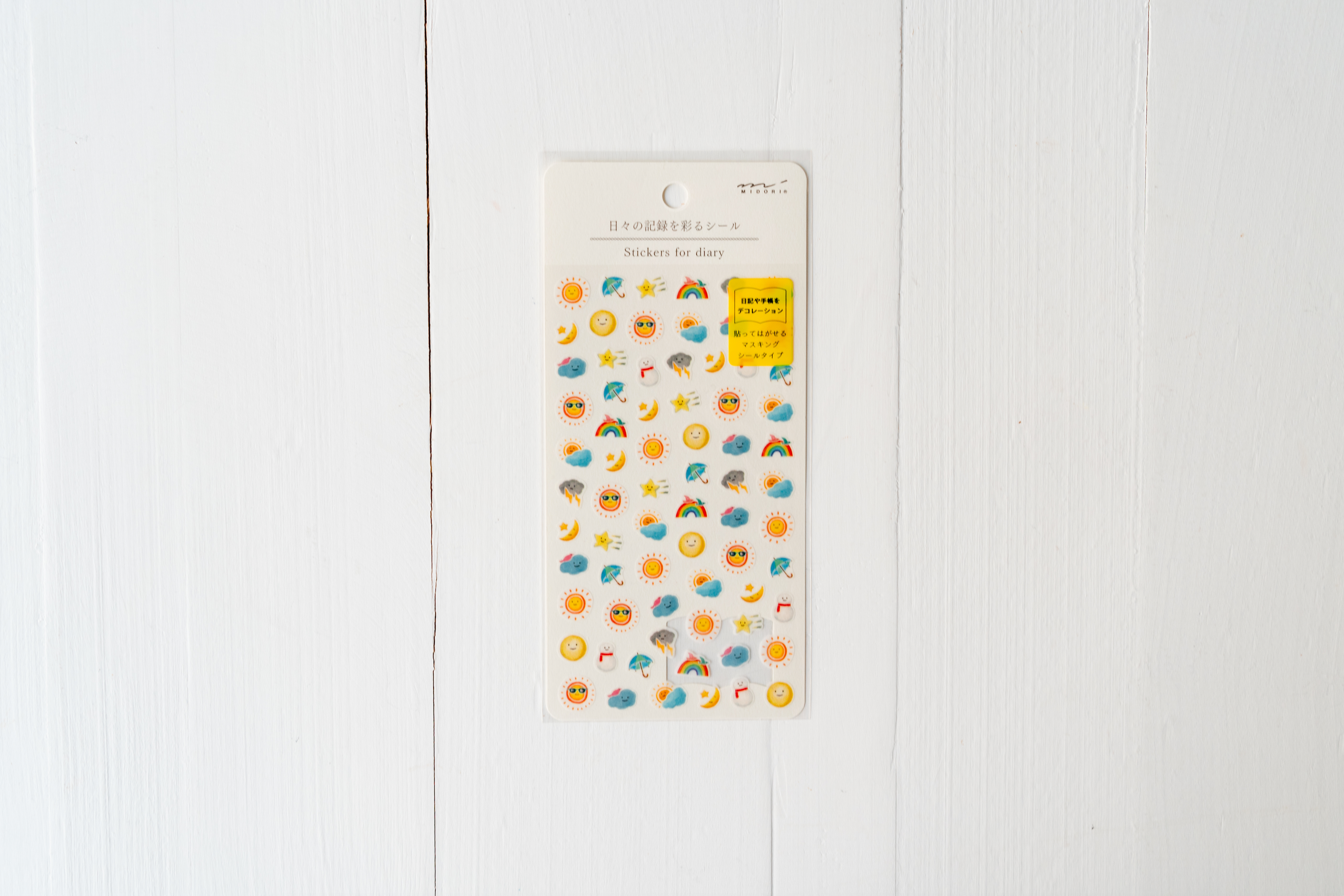 Midori Stickers for Diary Daily Records