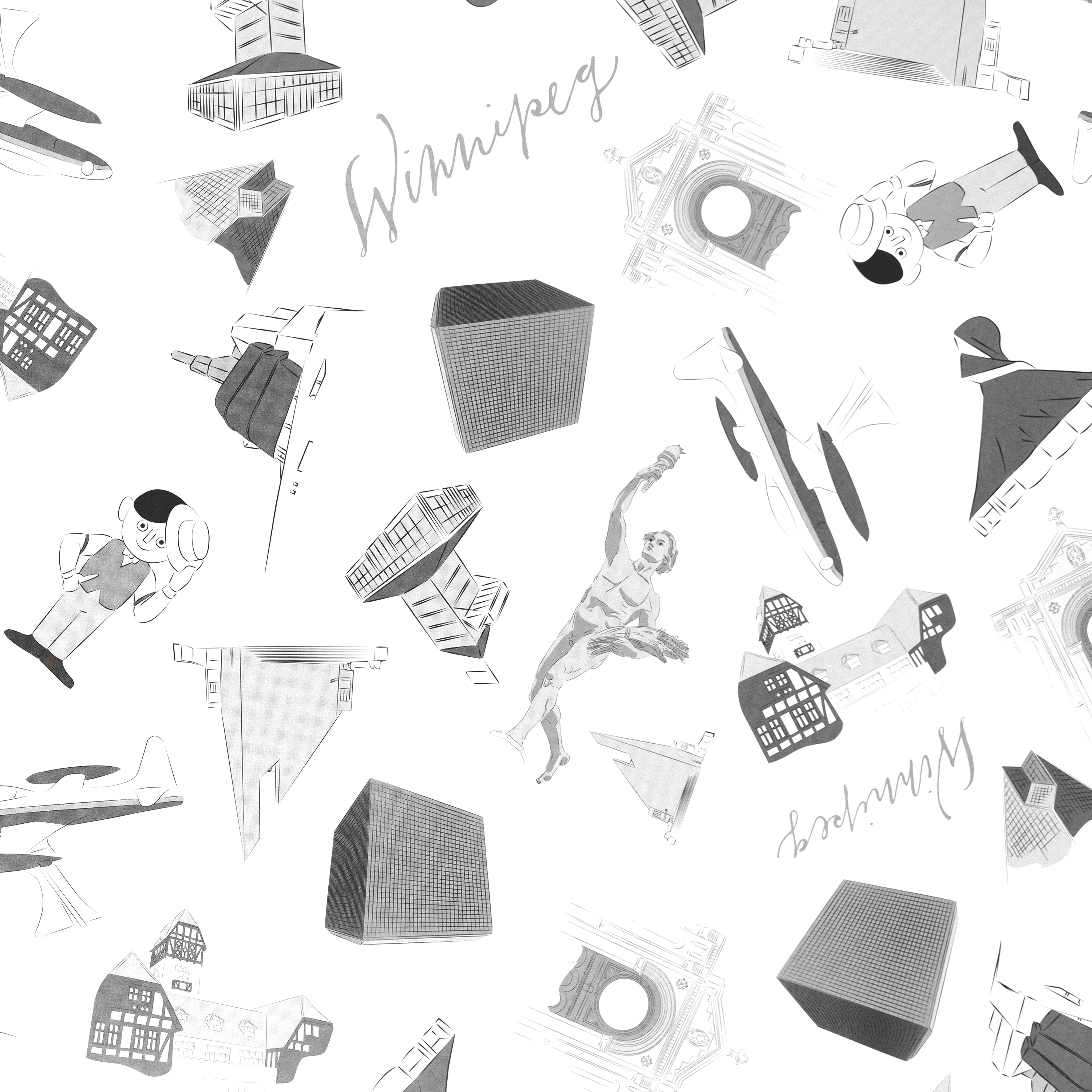 Gift Wrap Paper (set of 3)