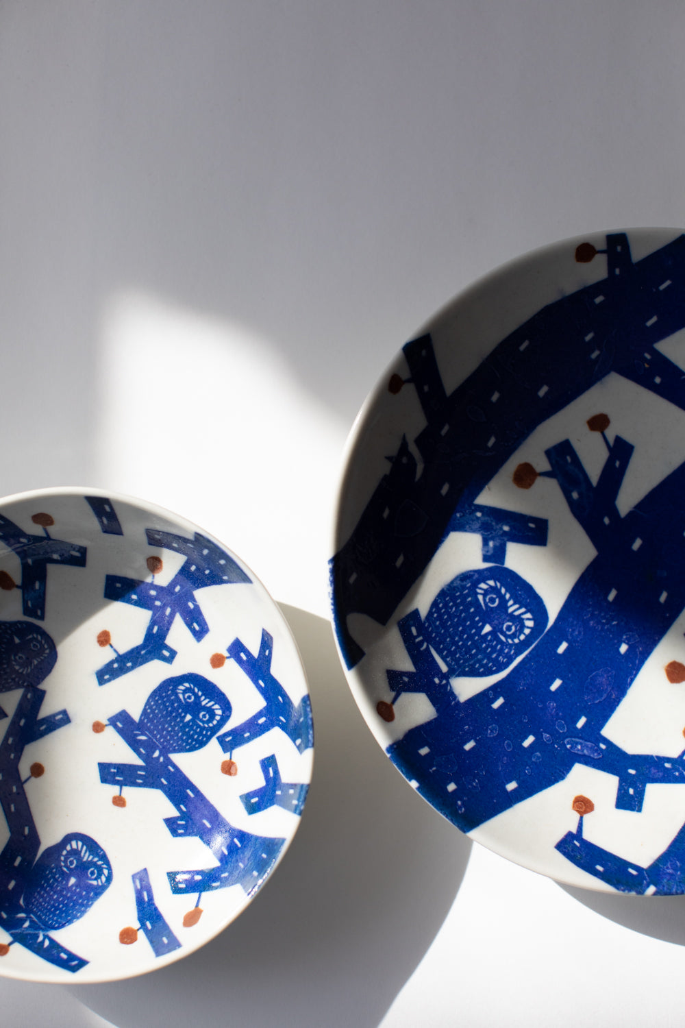Kata Kata Dish - Owls