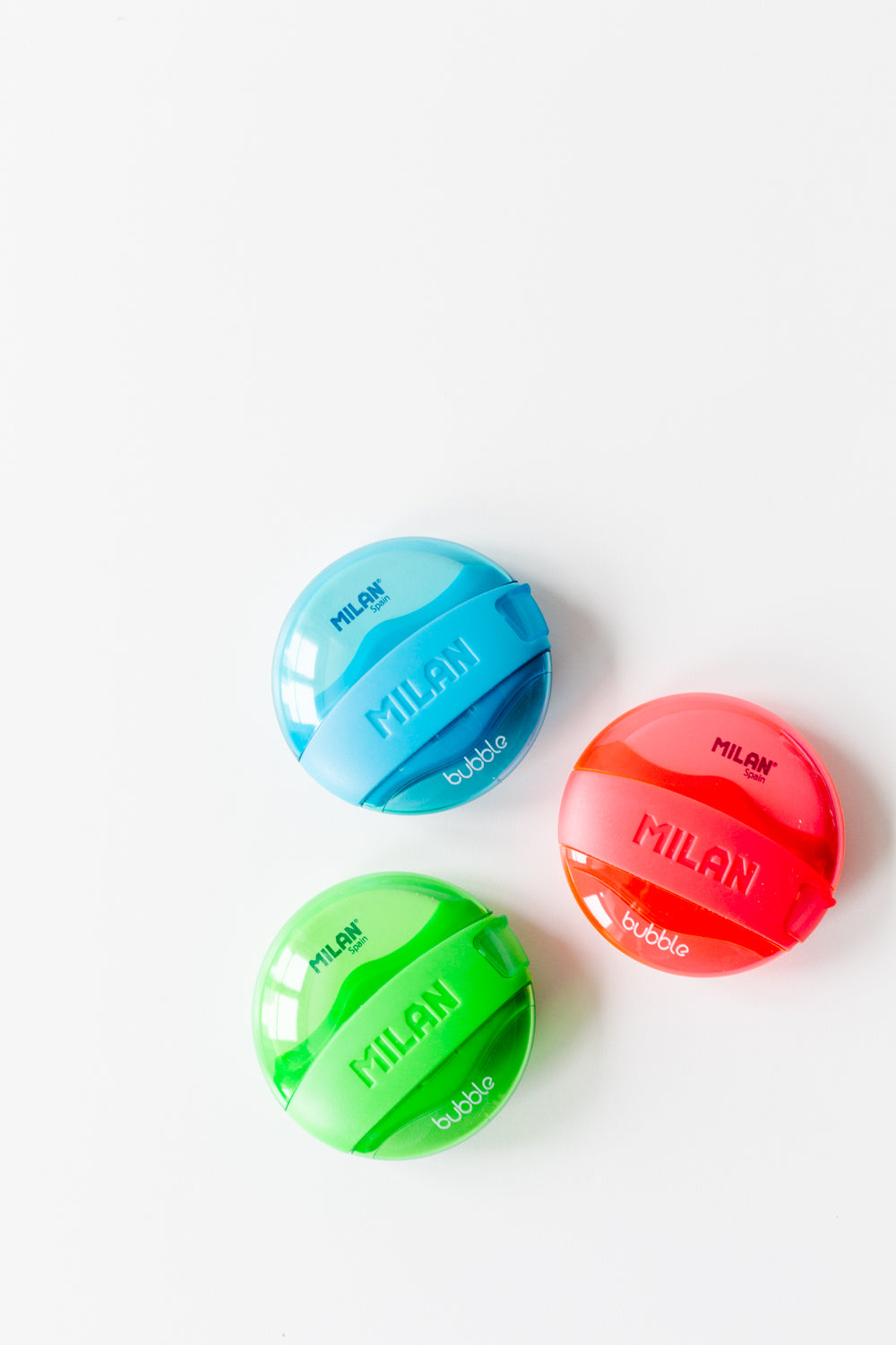 MILAN Bubble Sharpener and Eraser