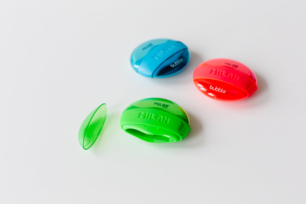 MILAN Bubble Sharpener and Eraser
