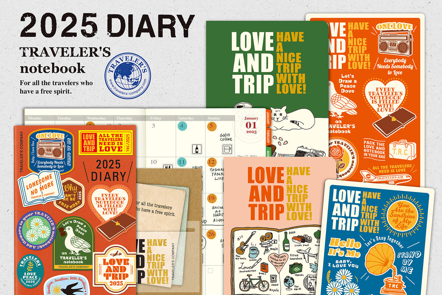 Coming Soon: 2025 TRAVELER’S COMPANY Release – Love and Trip