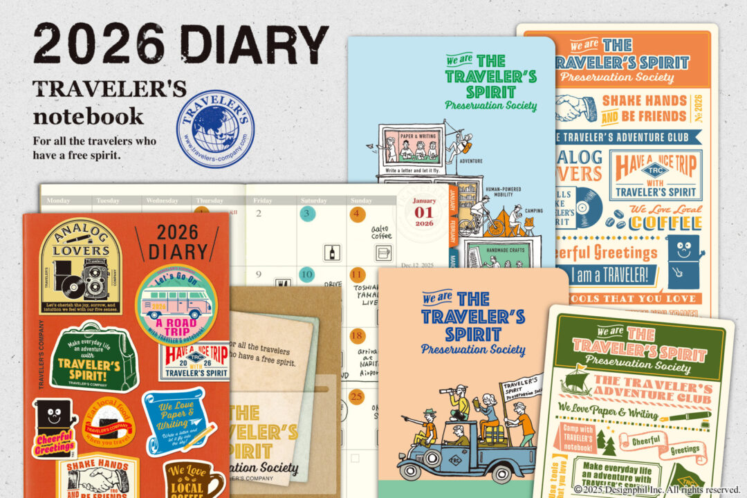 The Traveler’s Spirit - Traveler’s Notebook 2026 Diary is Here
