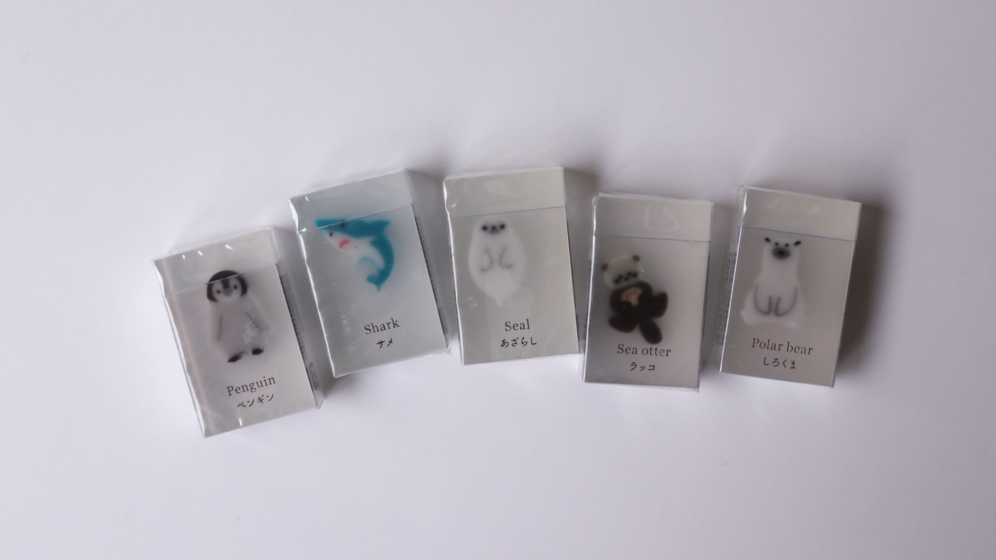 Frozen Sea Animal Erasers - Big