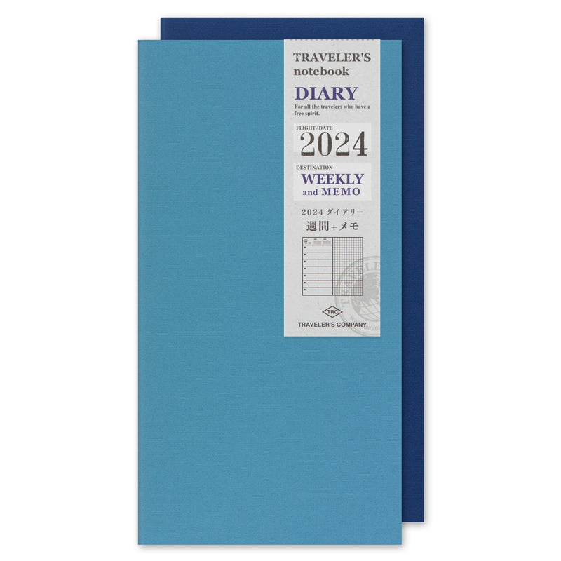 2024 WEEKLY + MEMO REFILL - REGULAR SIZE
